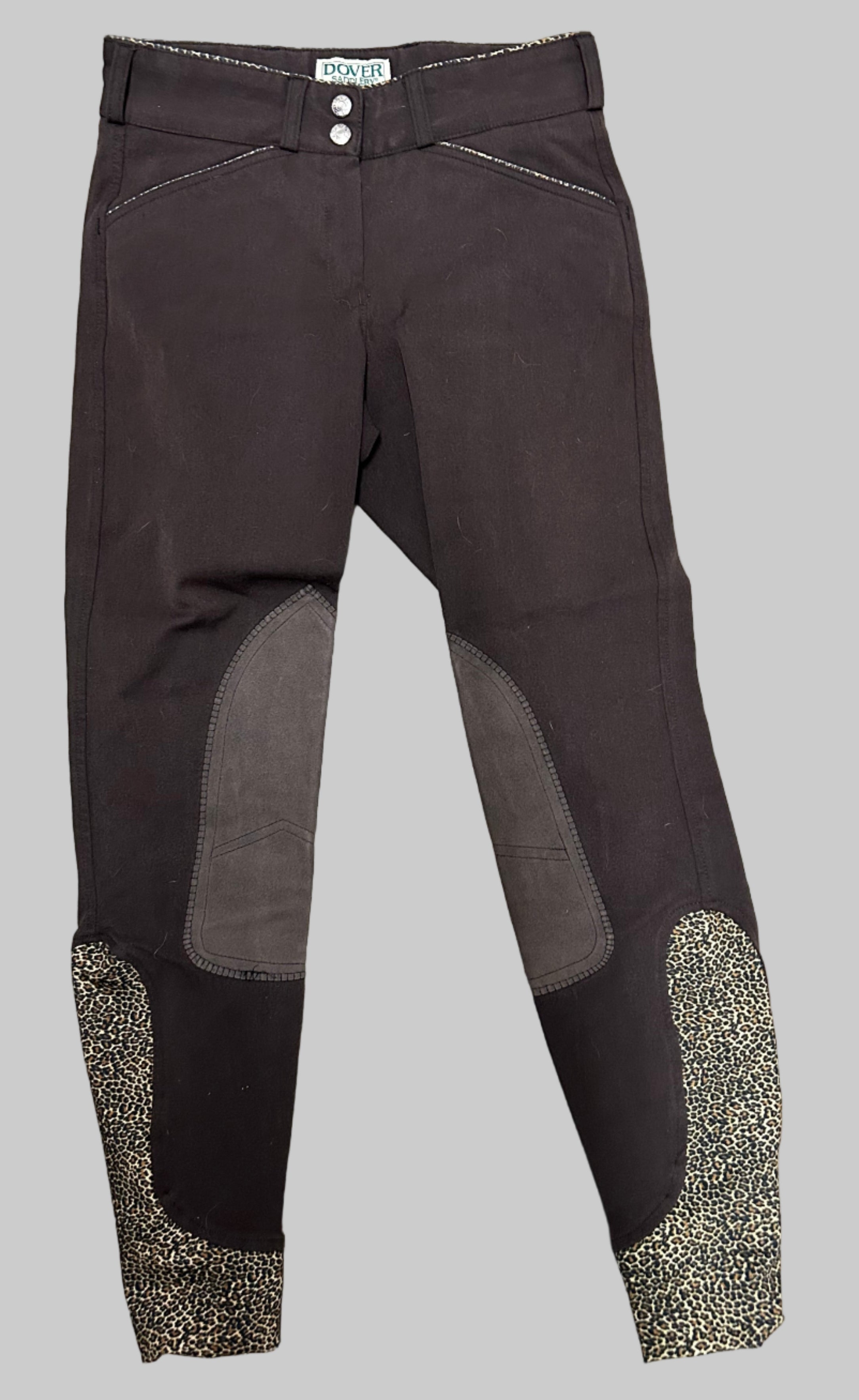 Dover Breeches in Brown/Cheetah - Women's 24