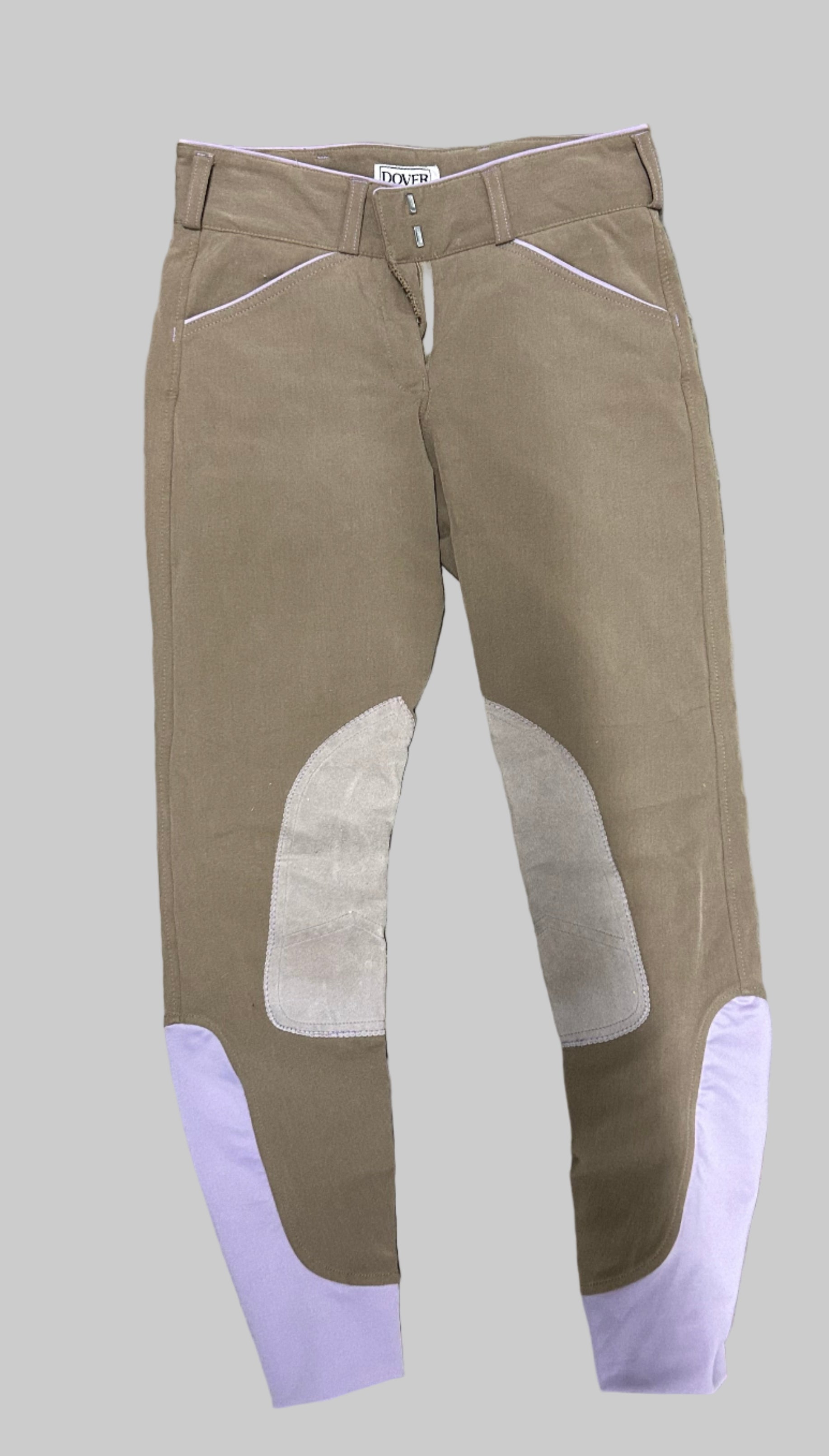 Dover Breeches in Tan/Lavender - Women's 24