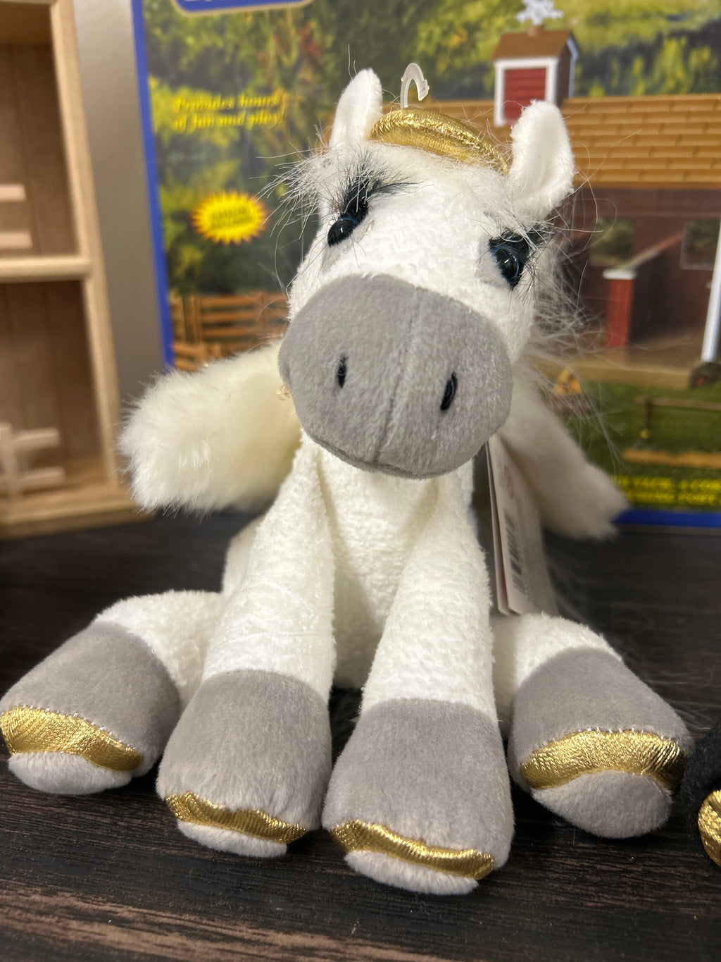 Breyer snugglies white angel Angelina