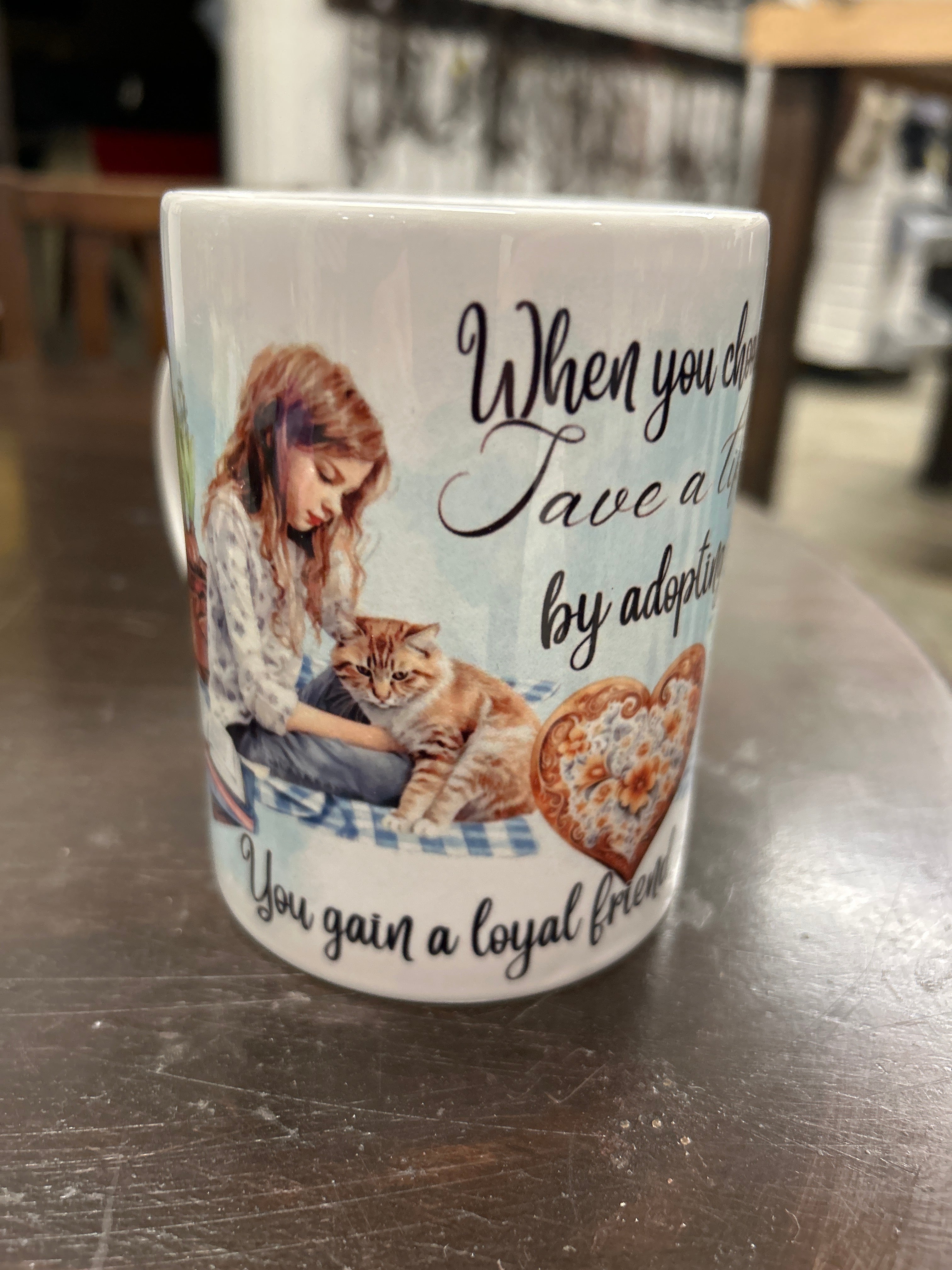 Cat Rescue Mug - 15 fl. oz.
