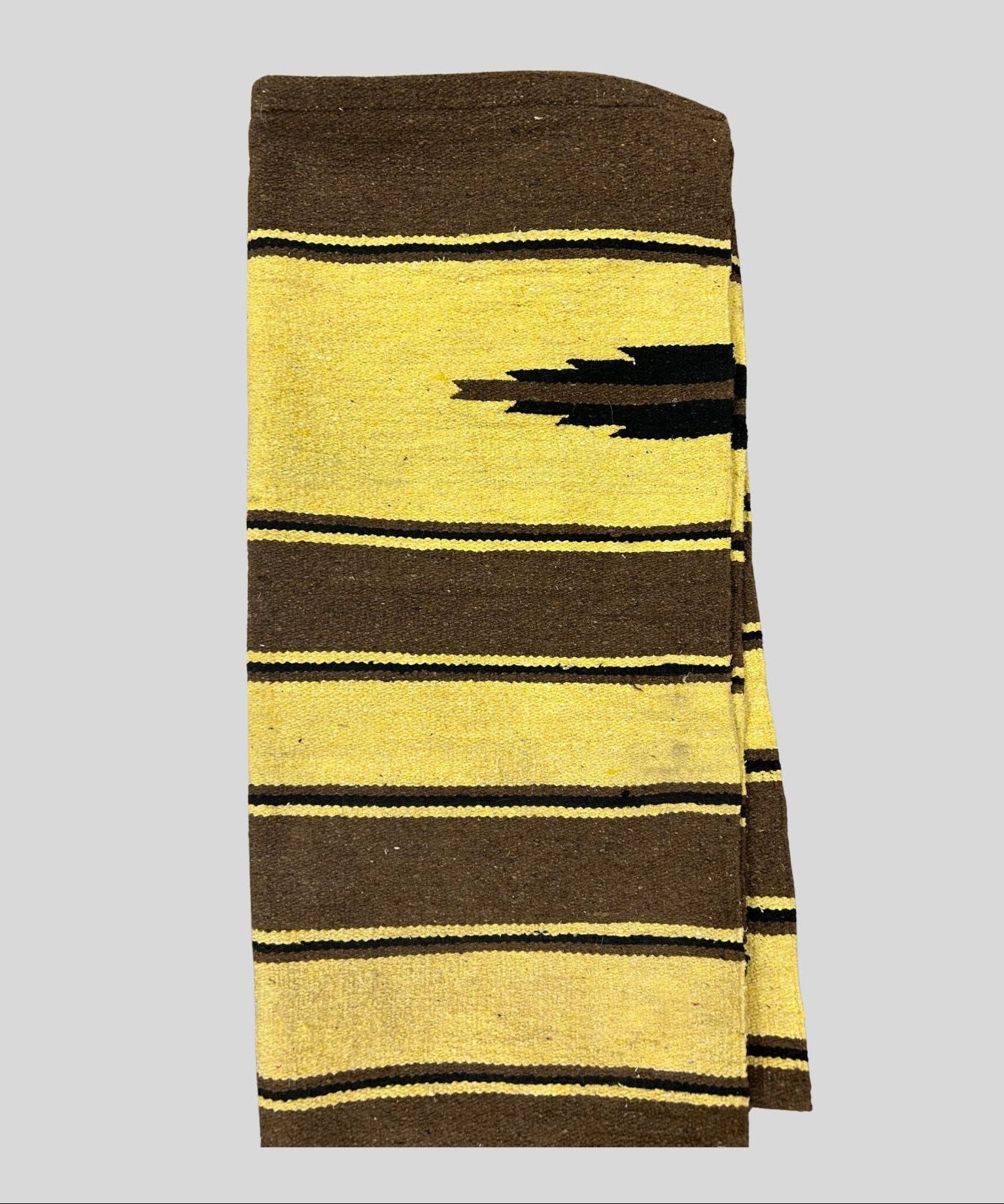 Western Saddle Blanket Yellow/Brown