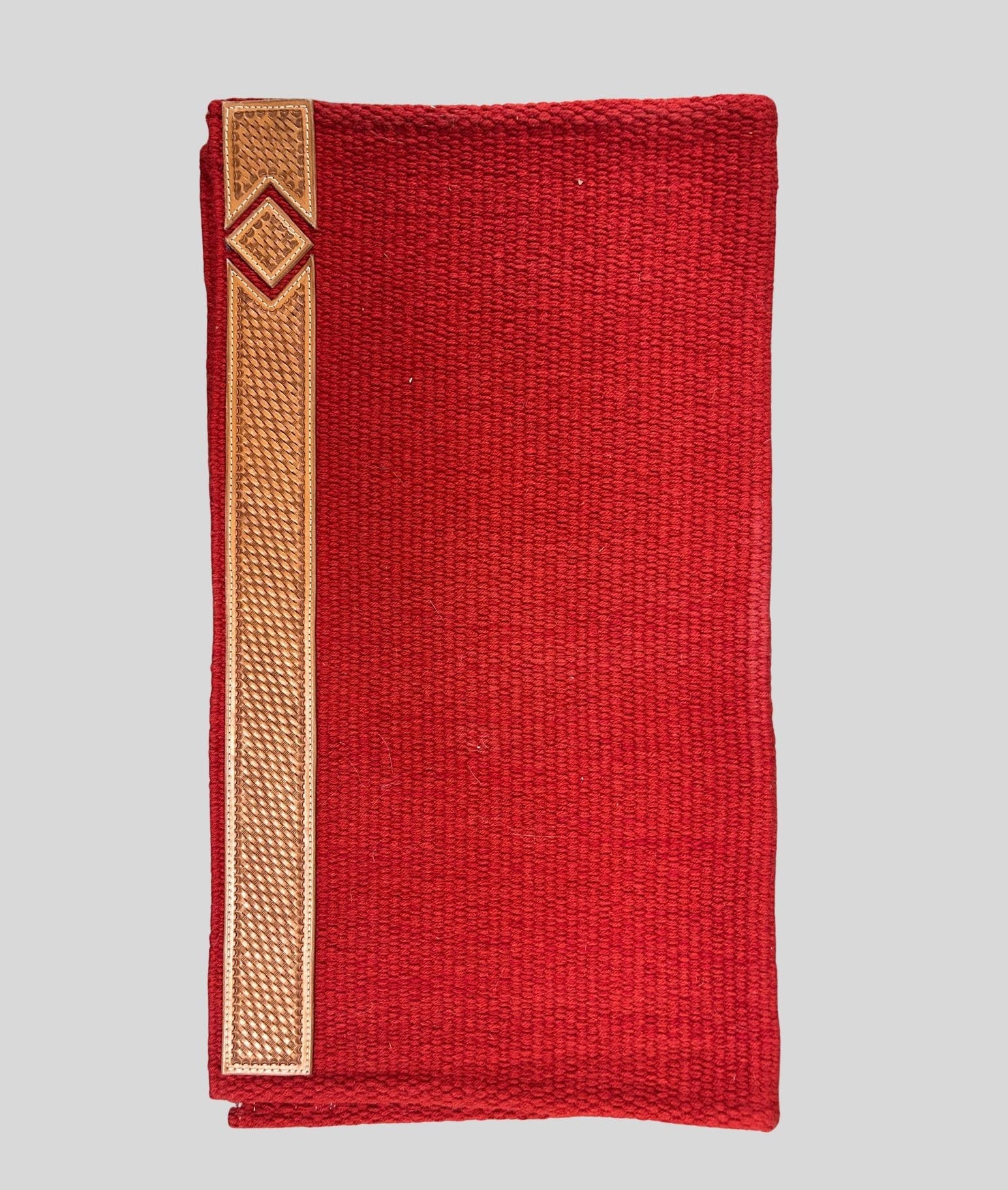 Western Saddle Blanket Heavy Duty With Lether Reinforcement