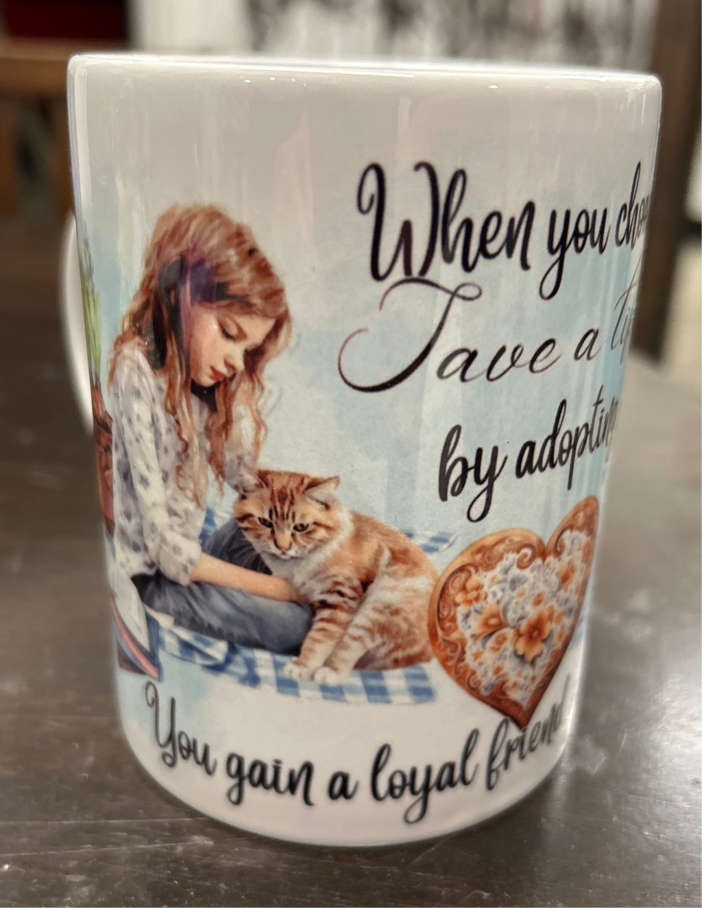 Cat Rescue Mug - 15 fl. oz.
