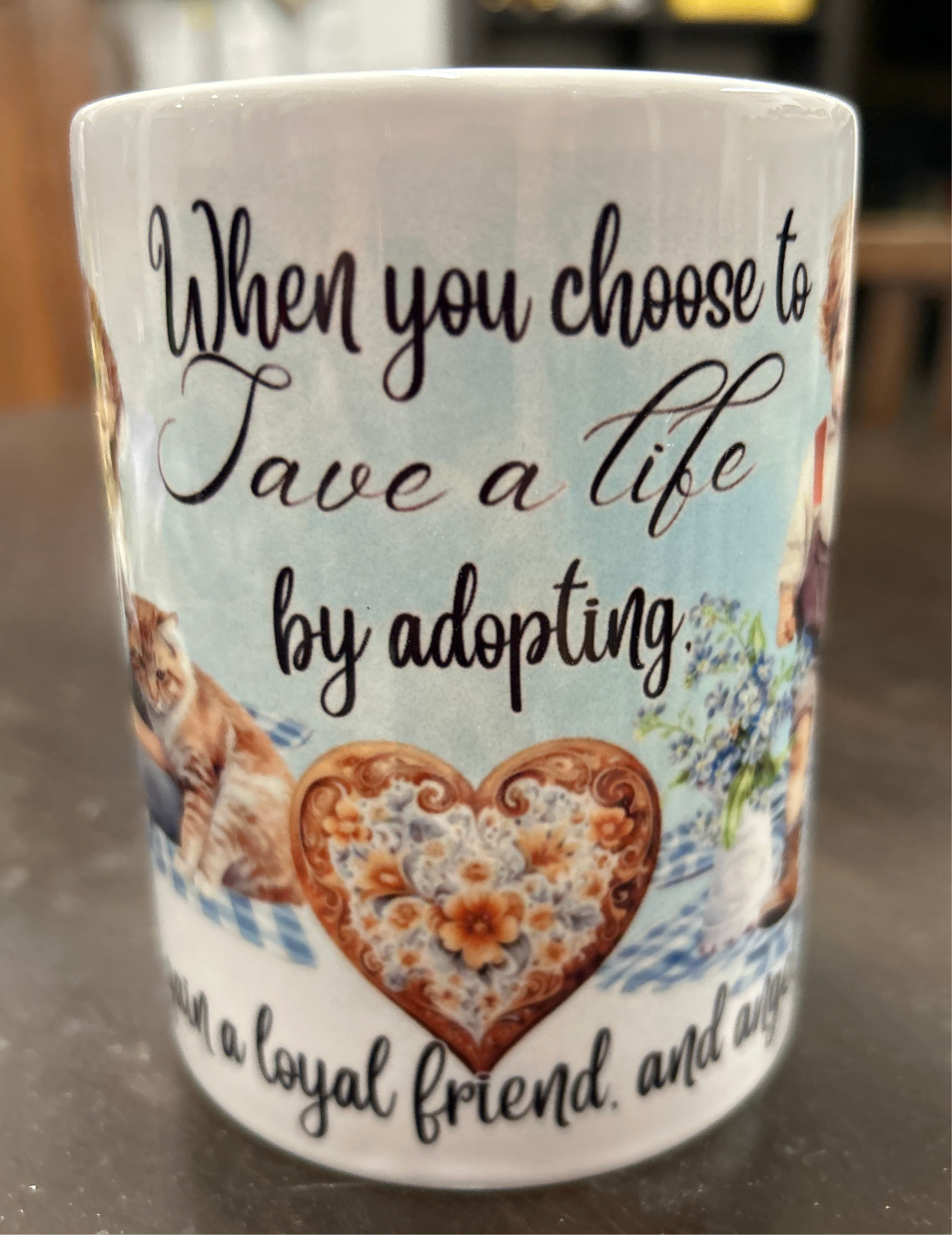 Cat Rescue Mug - 15 fl. oz.