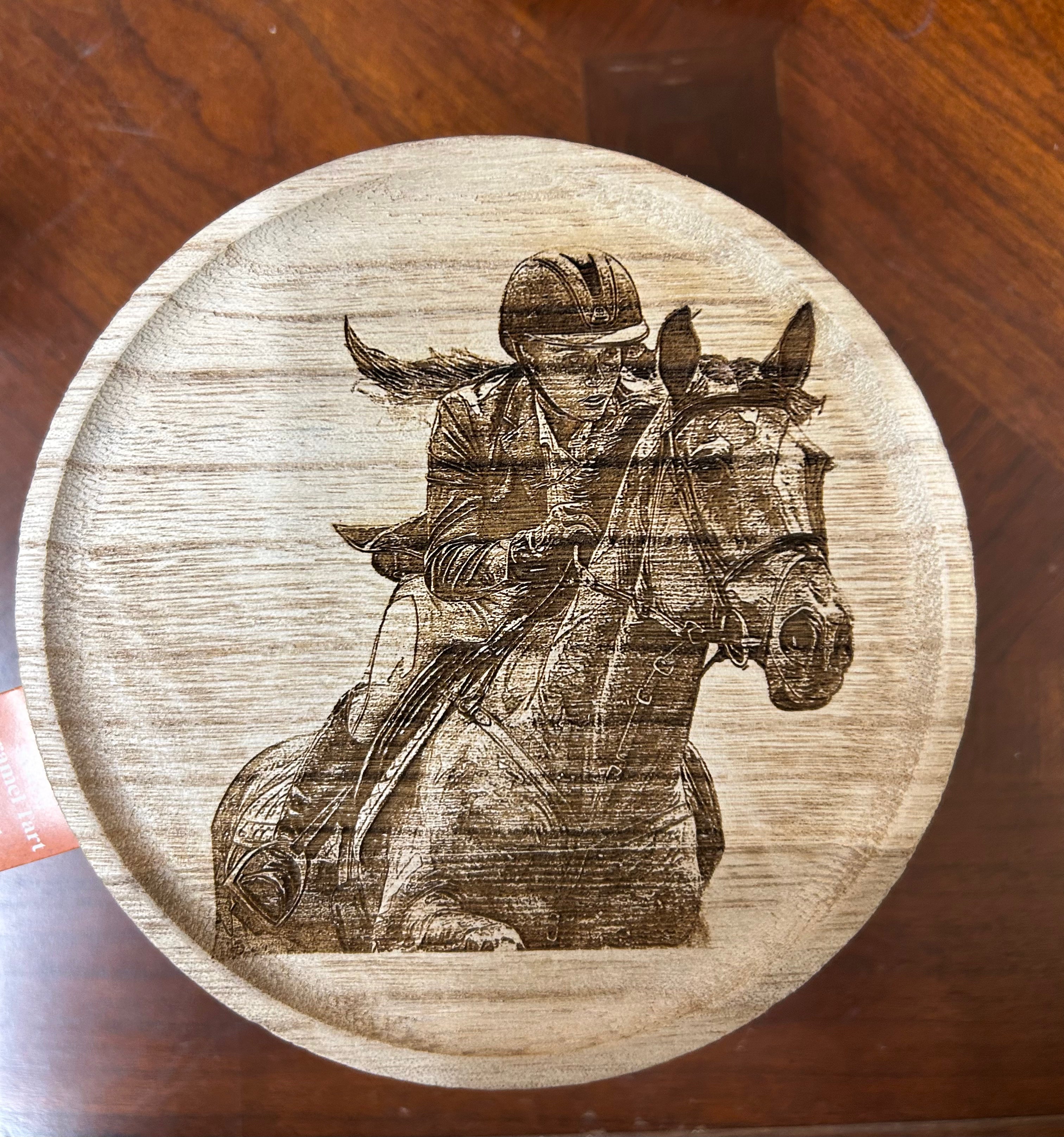 Xl 3 wick equestrian jump candle
