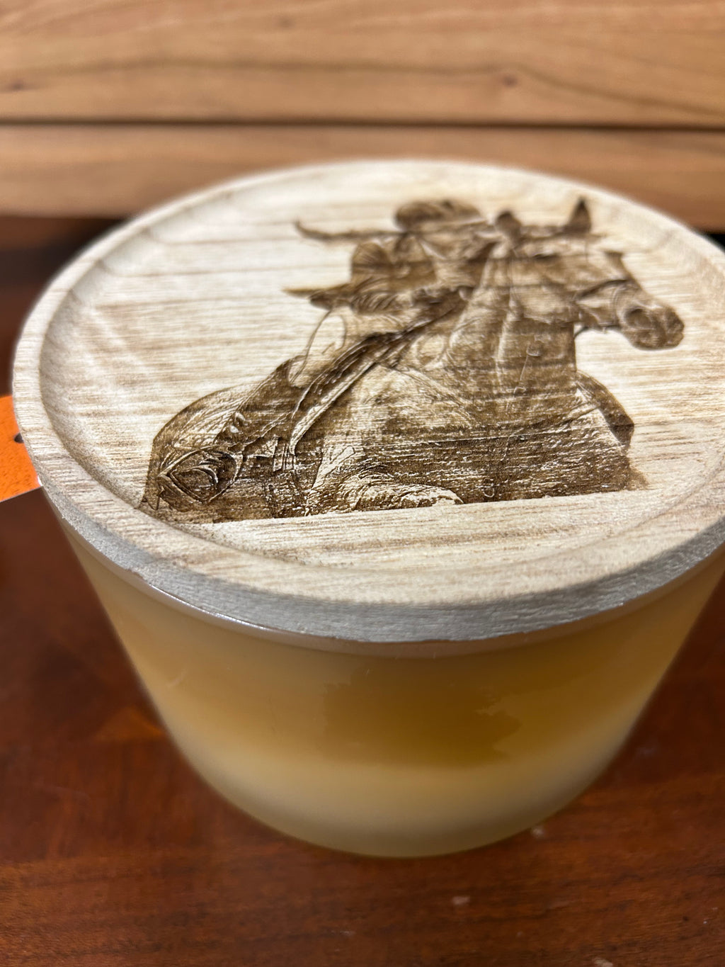 Xl 3 wick equestrian jump candle