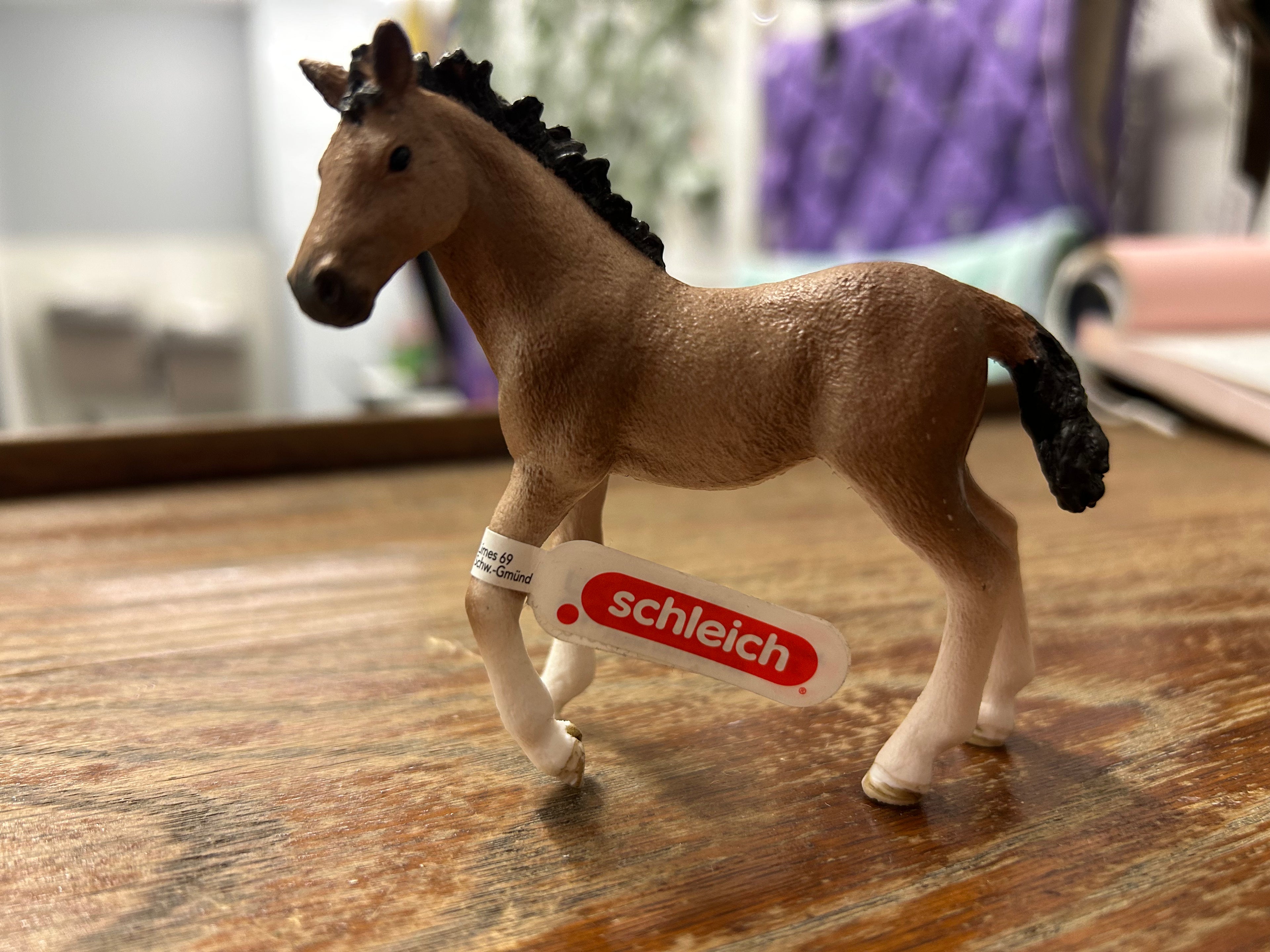 Schleich Bay Foal Figurine