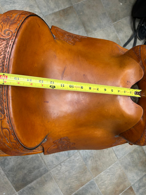 Big Horn Ranch Saddle 15.5-16 seat Semi-Full QH Bars