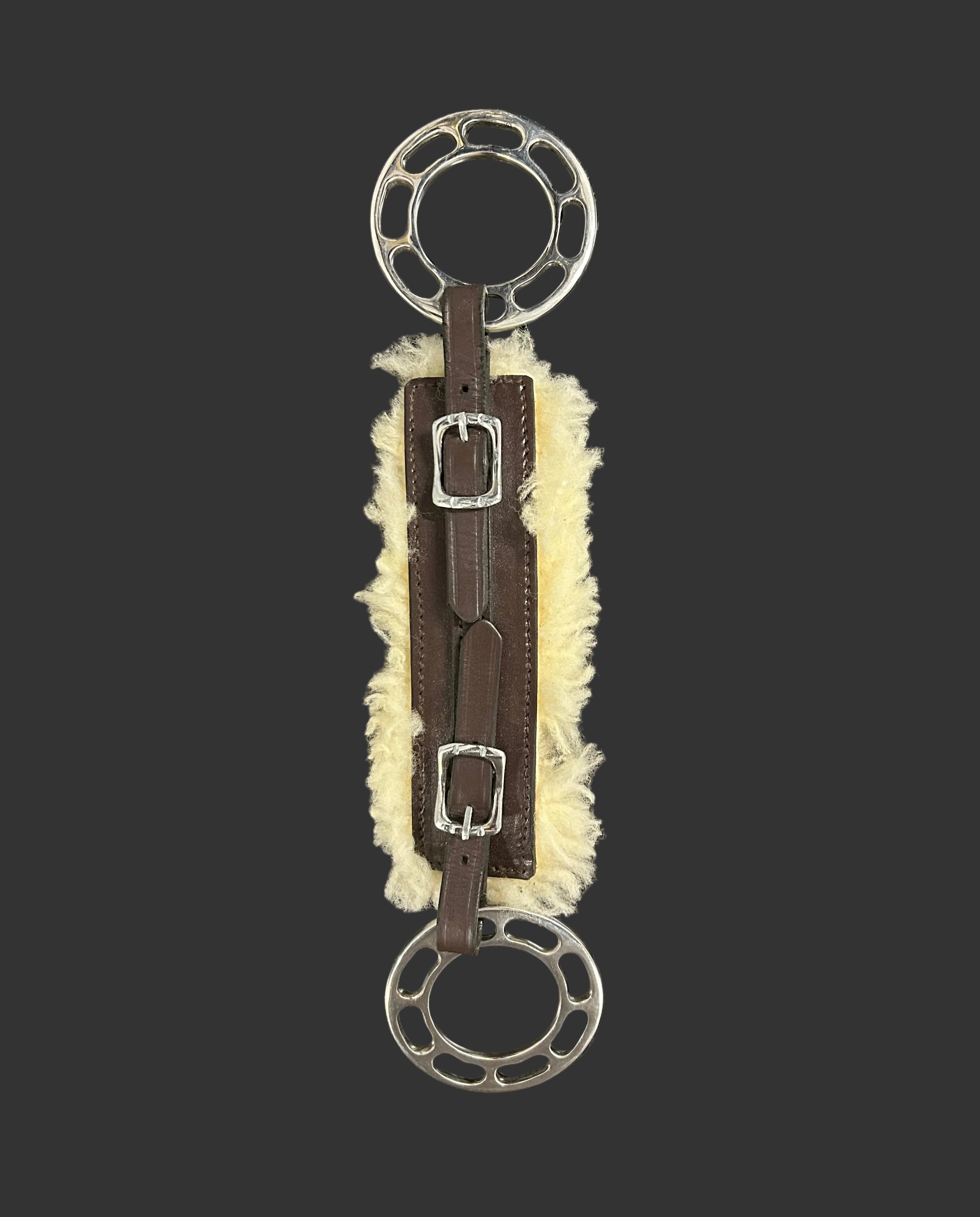 Hackamore Noseband with fleece Horse