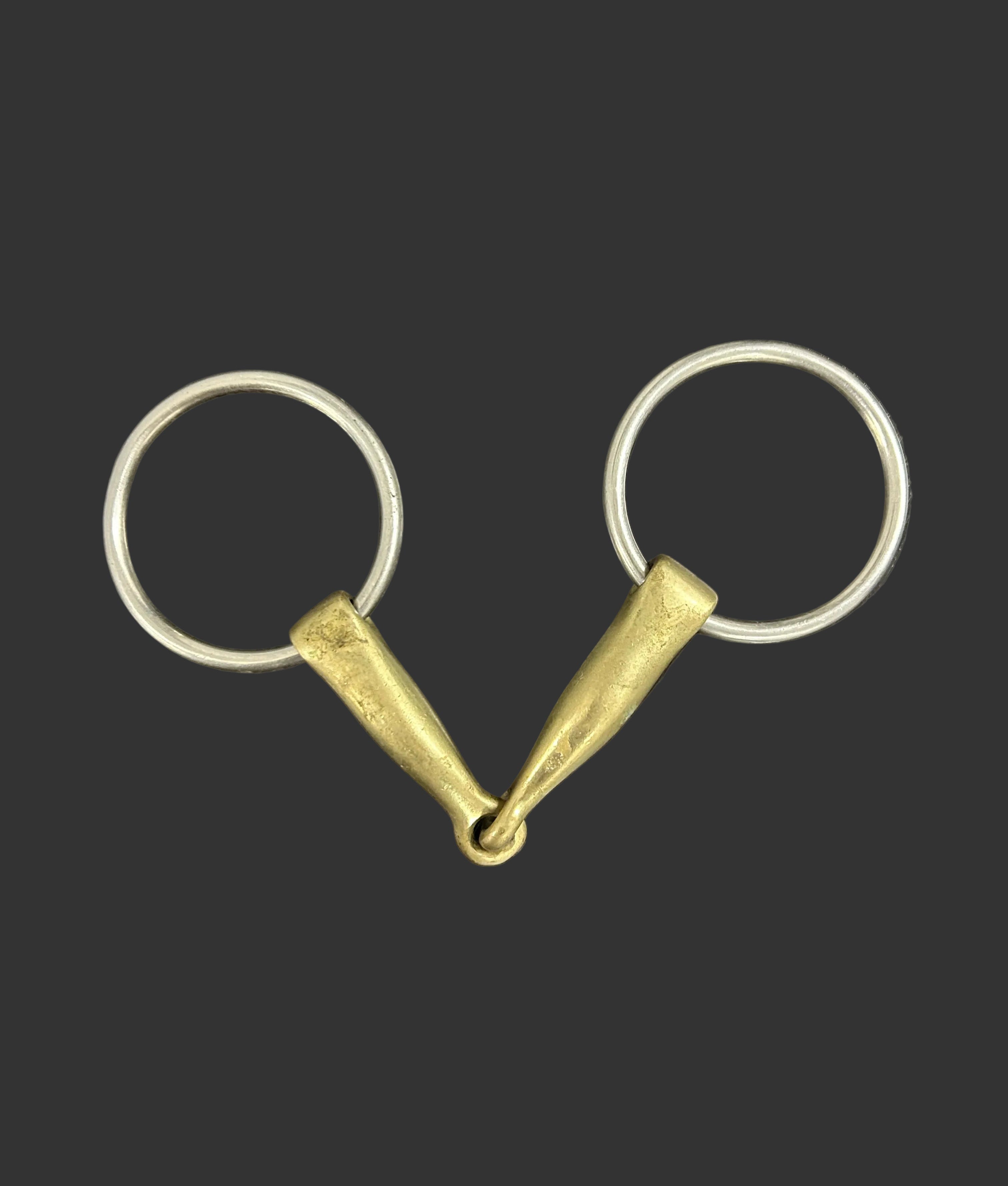 Loose Ring Bit German Silver 5"