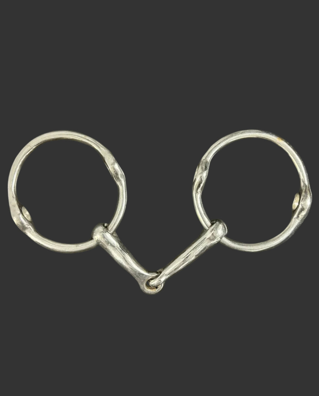 Gag Bit 4 3/4 Stainless Steel Snaffle