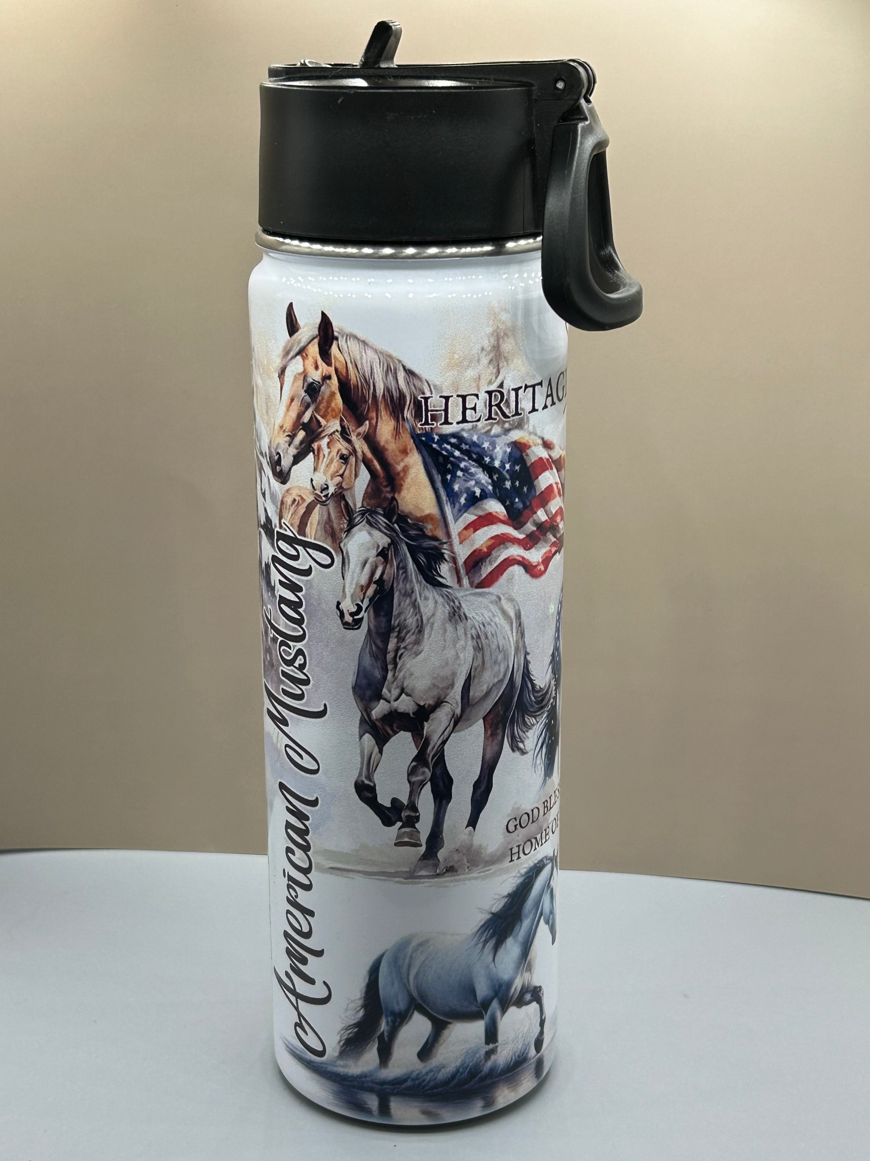 American Mustang Waterbottle 22 oz TCC original