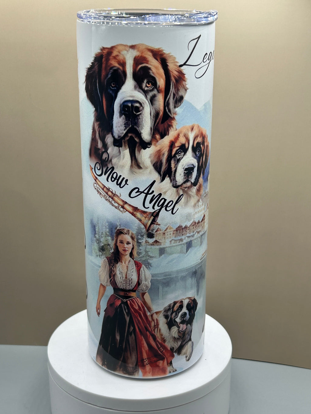 St. Bernard tumbler 20 oz hot/cold TCC original
