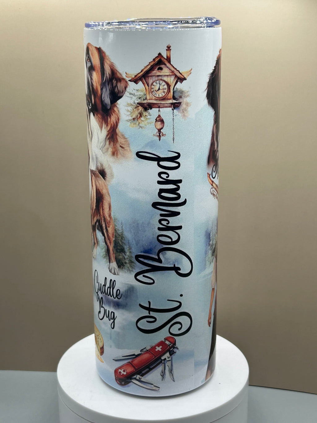 St. Bernard tumbler 20 oz hot/cold TCC original