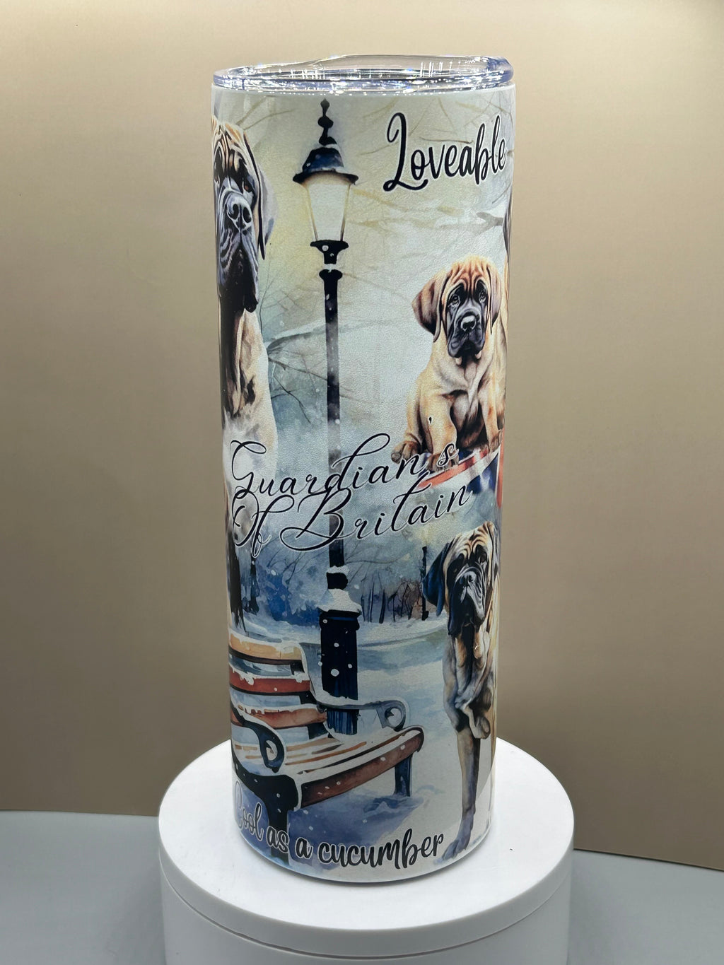 English Mastiff 20 oz hot/cold tumbler TCC original