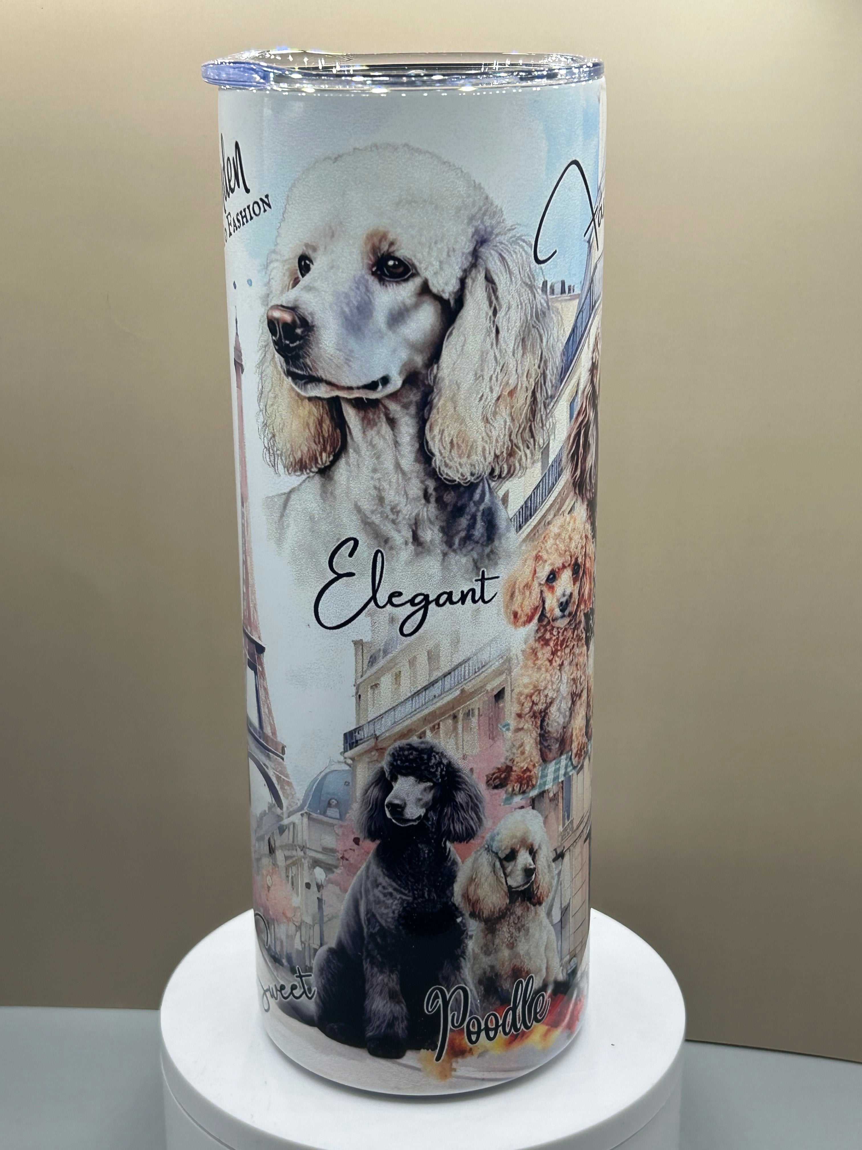 Poodle tumbler hot/cold 20 oz TCC original