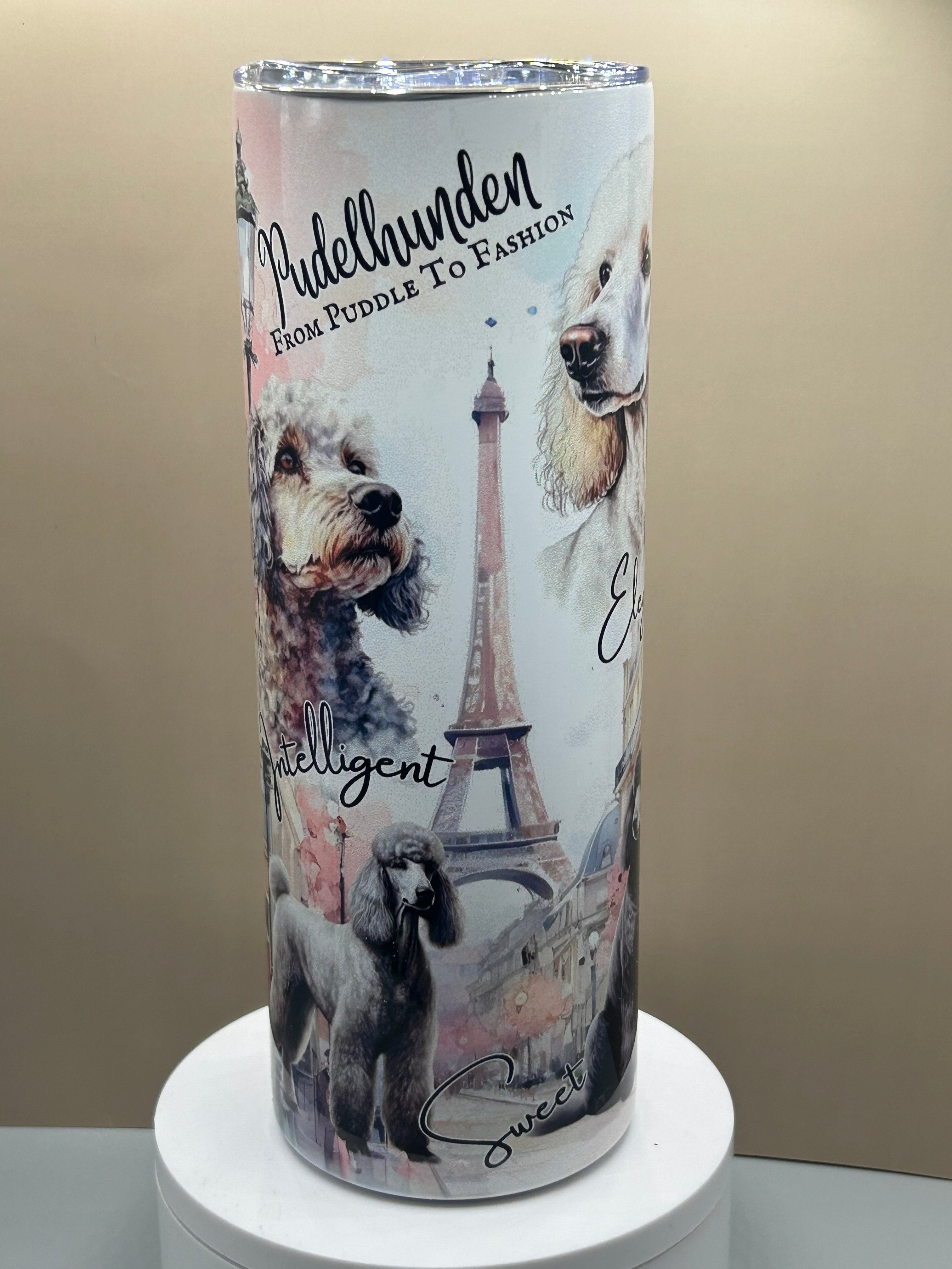 Poodle tumbler hot/cold 20 oz TCC original