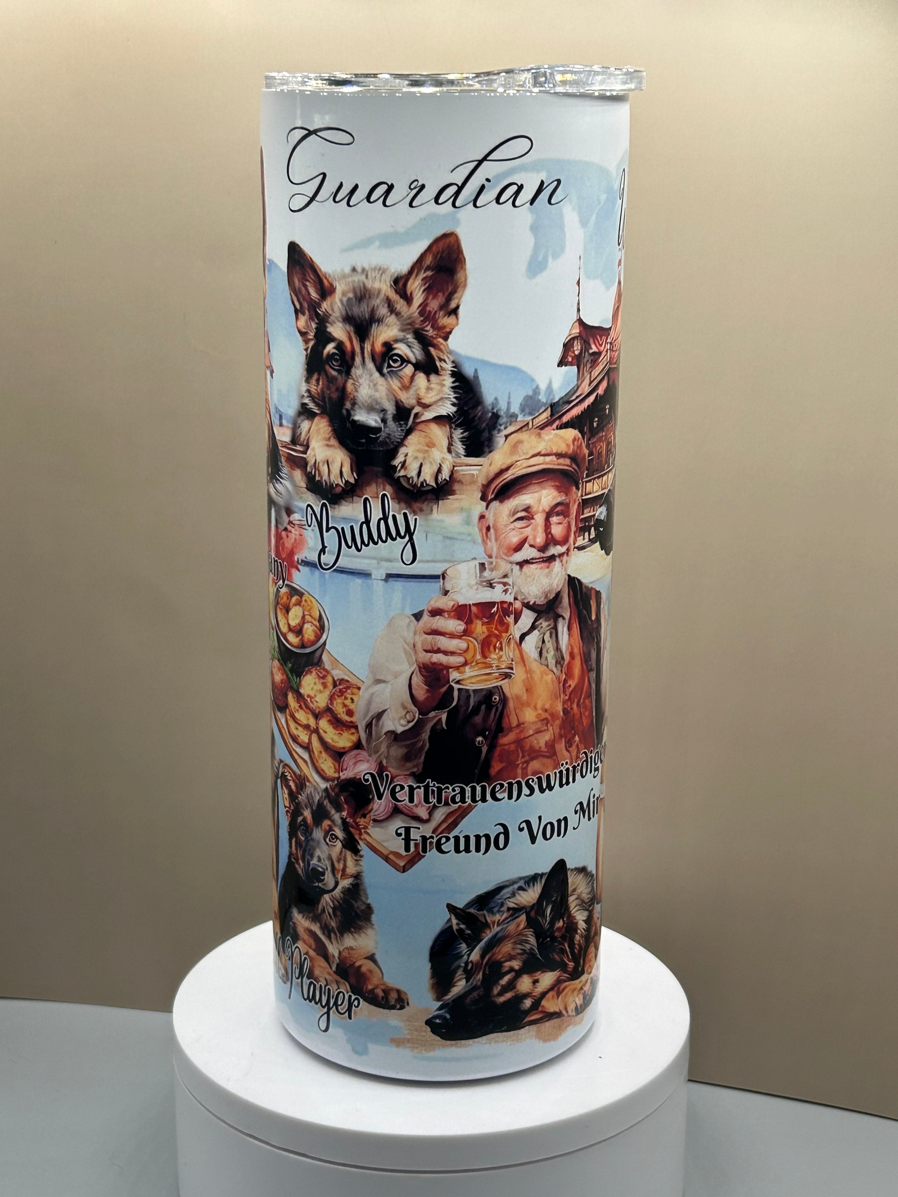 German Shepherd 20 oz tumbler hot/cold TCC original