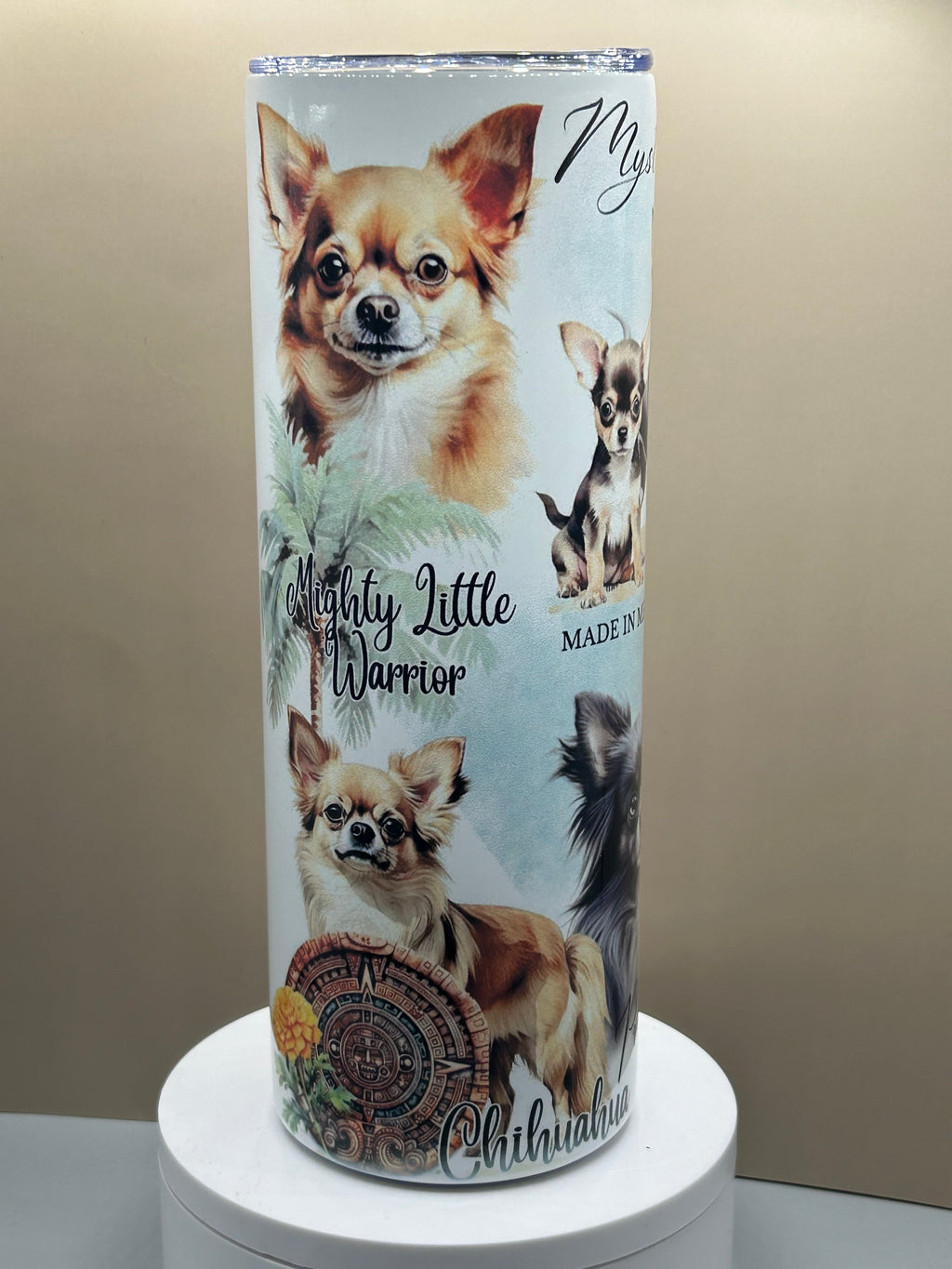 Chihuahua tumbler 20 oz hot/cold TCC original