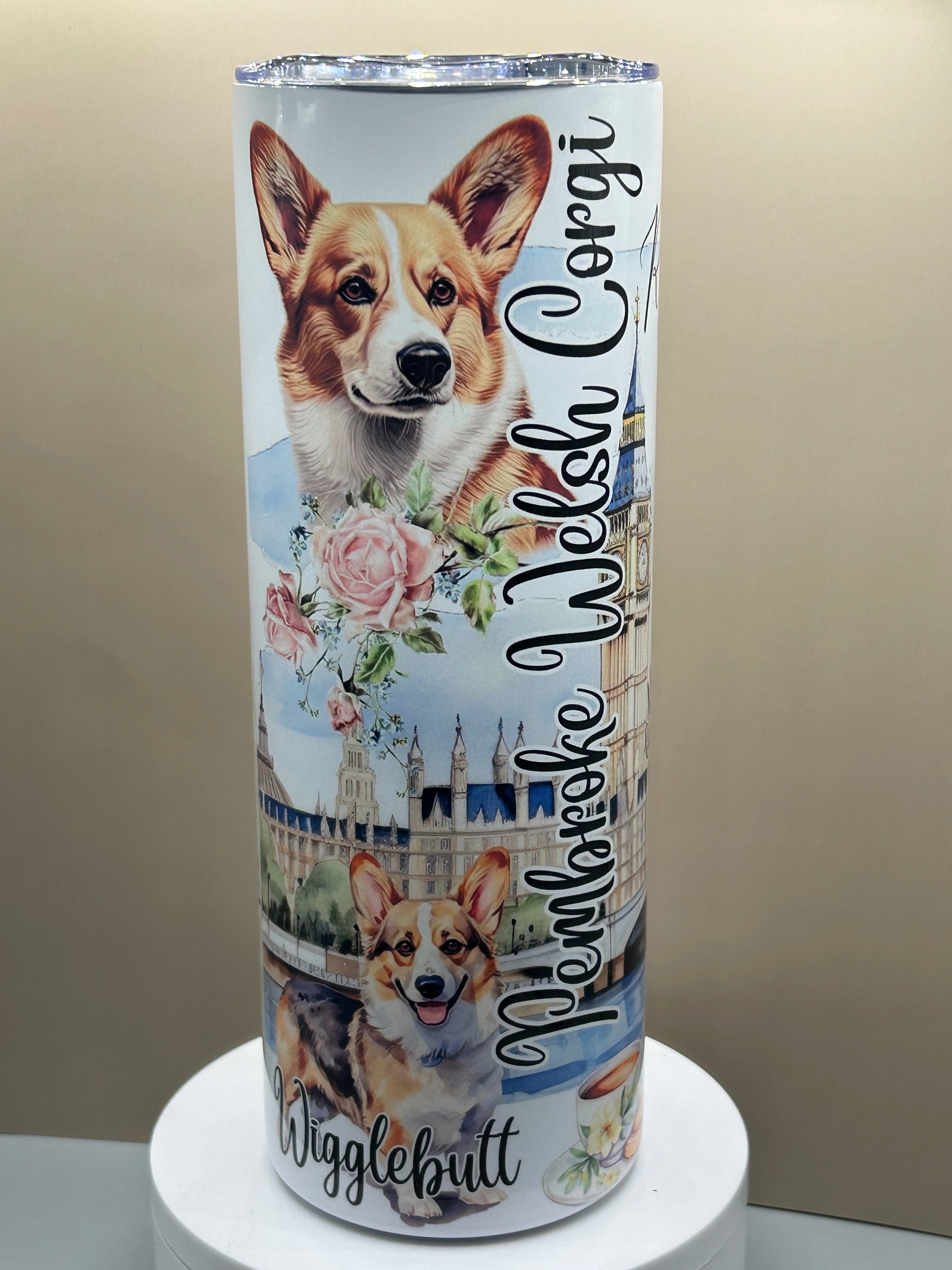 Corgi tumbler hot/cold 20 oz TCC original