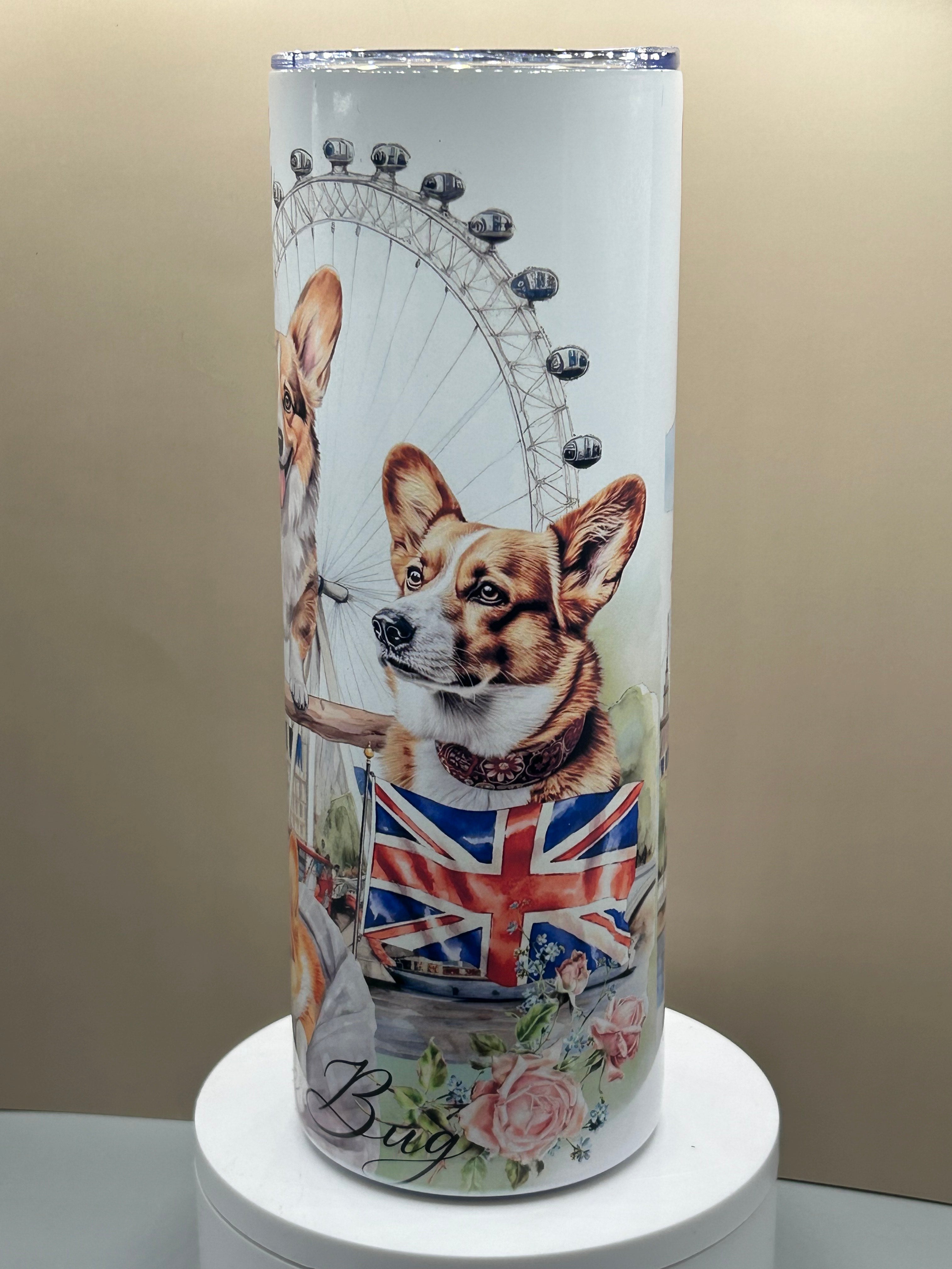 Corgi tumbler hot/cold 20 oz TCC original