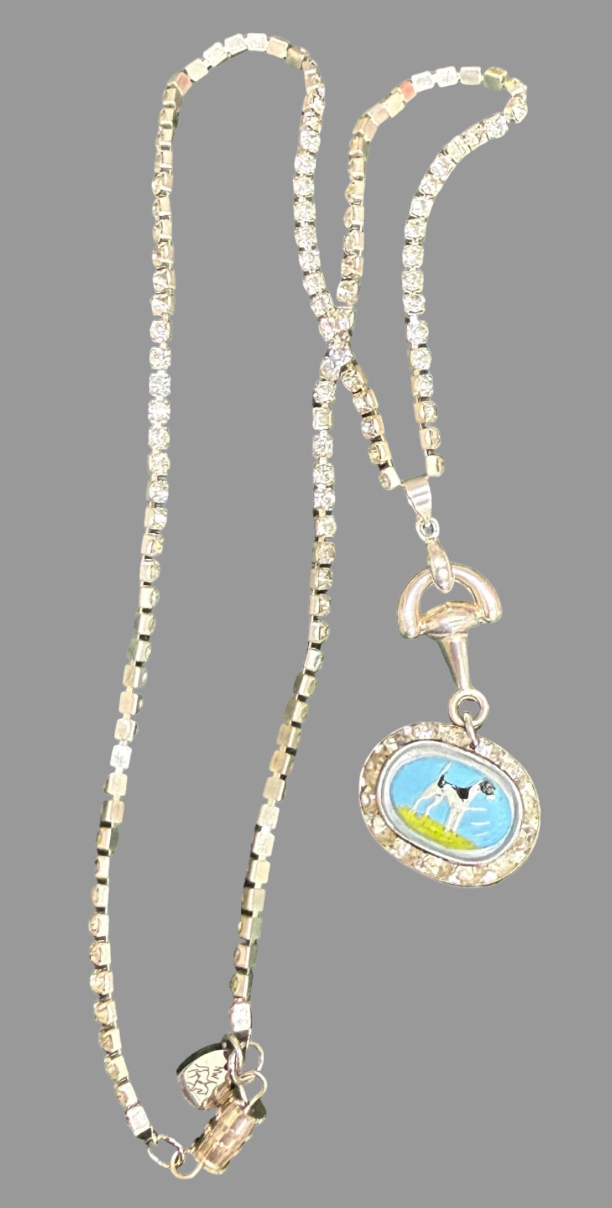 NW Designs 'On Point' Necklace in Gold/Crystals