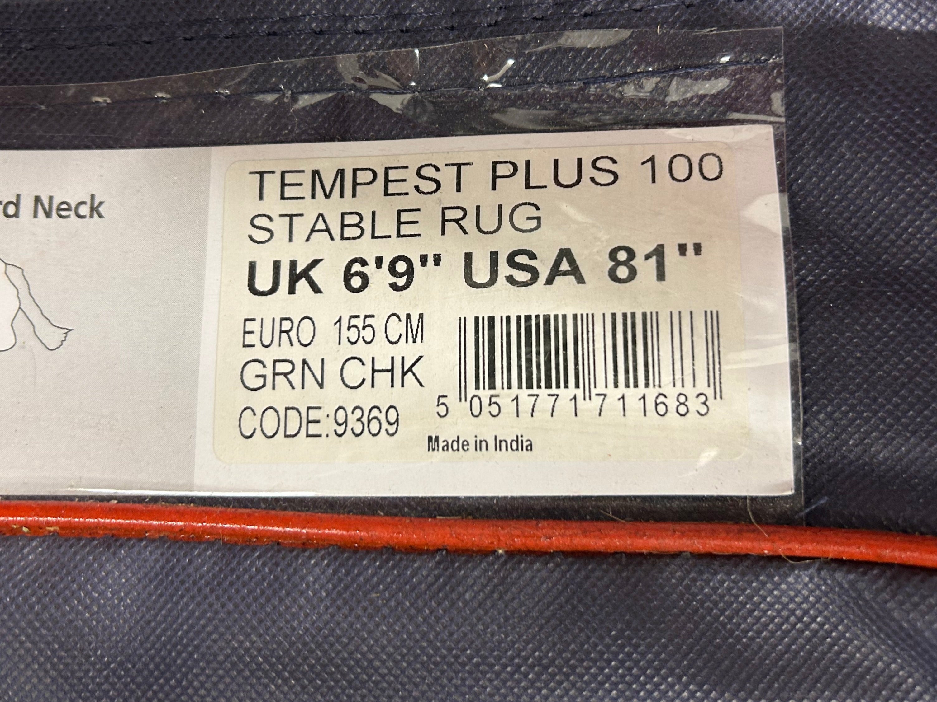 Shire Horse blanket Tempest 100G 81"