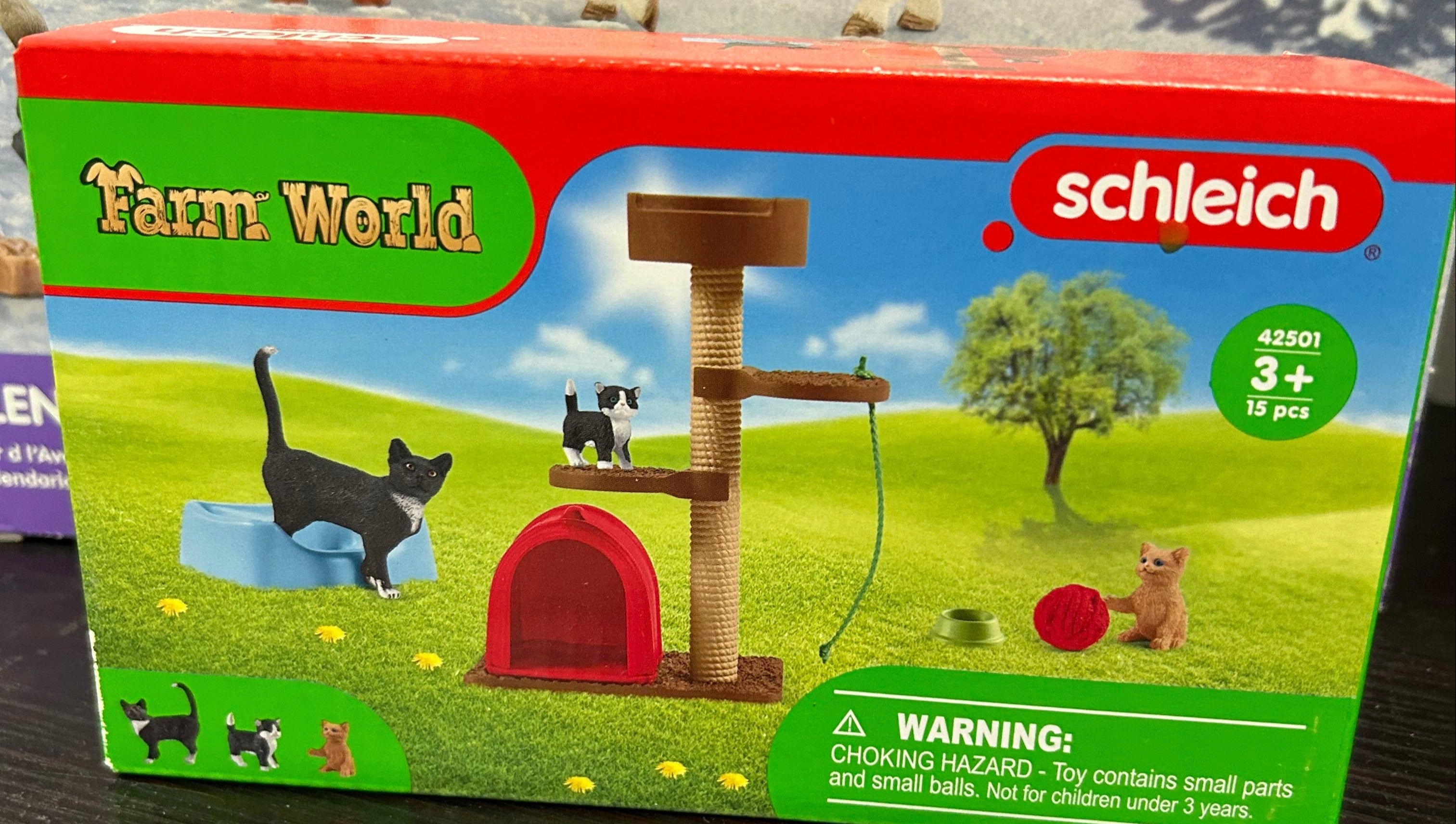Schleich farm world cats New