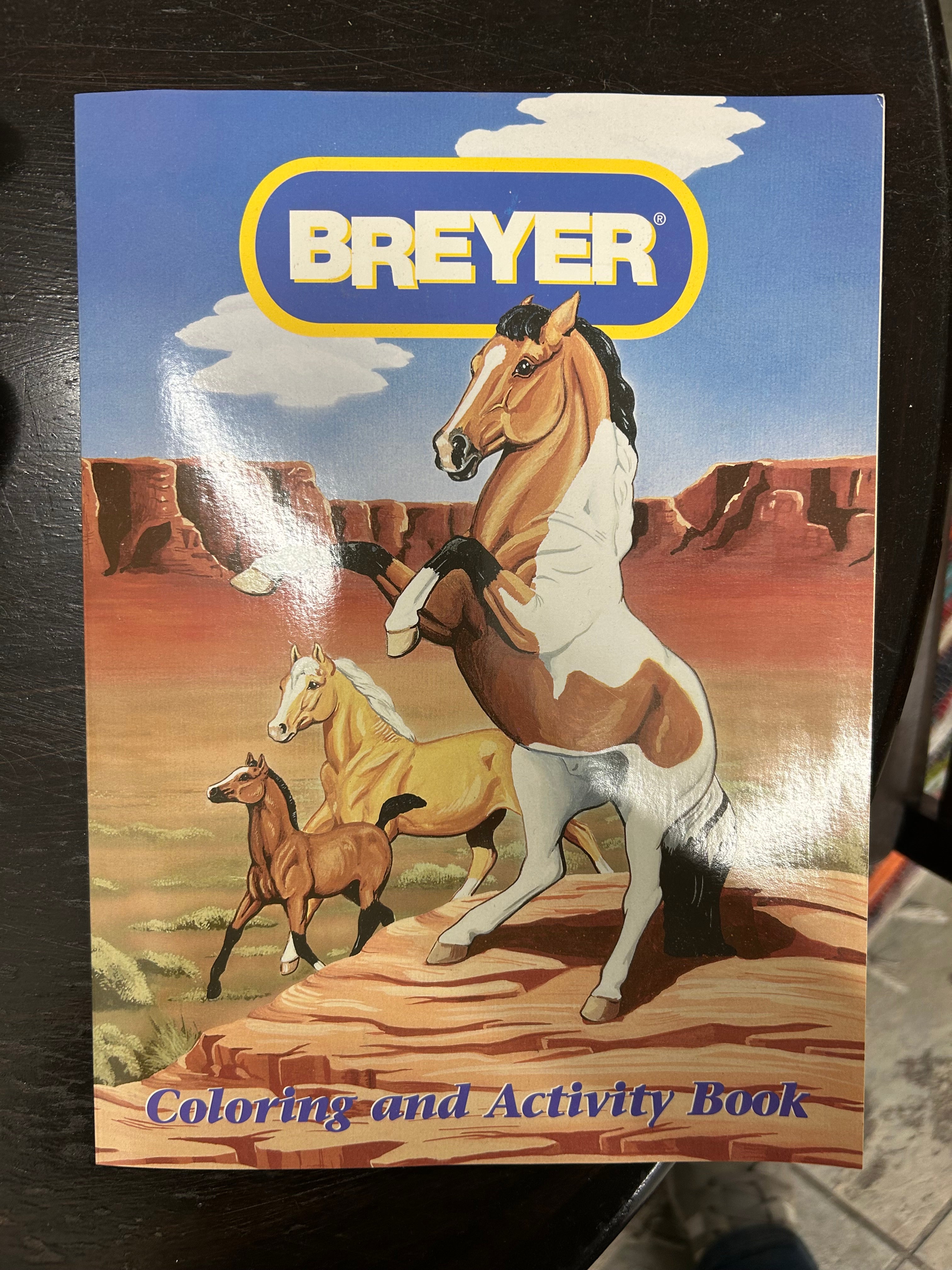 Vintage Breyer Coloring and Activity Books