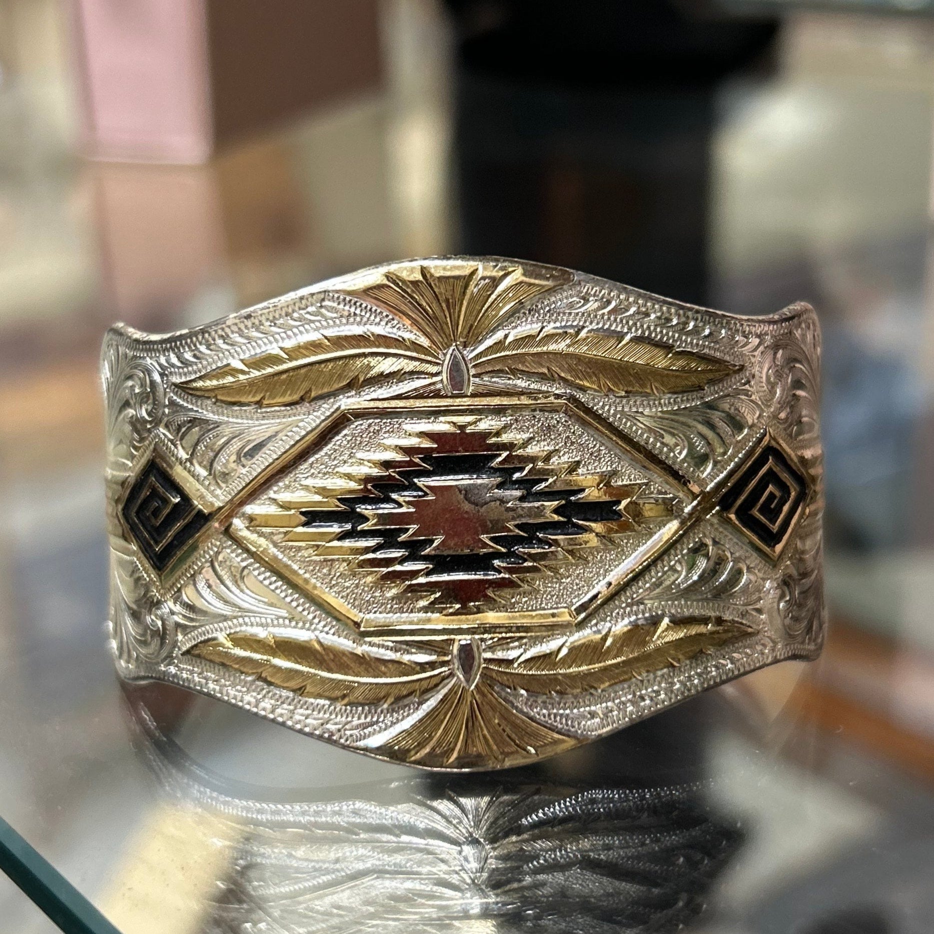 Montana Silversmith Aztec Cuff Bracelet