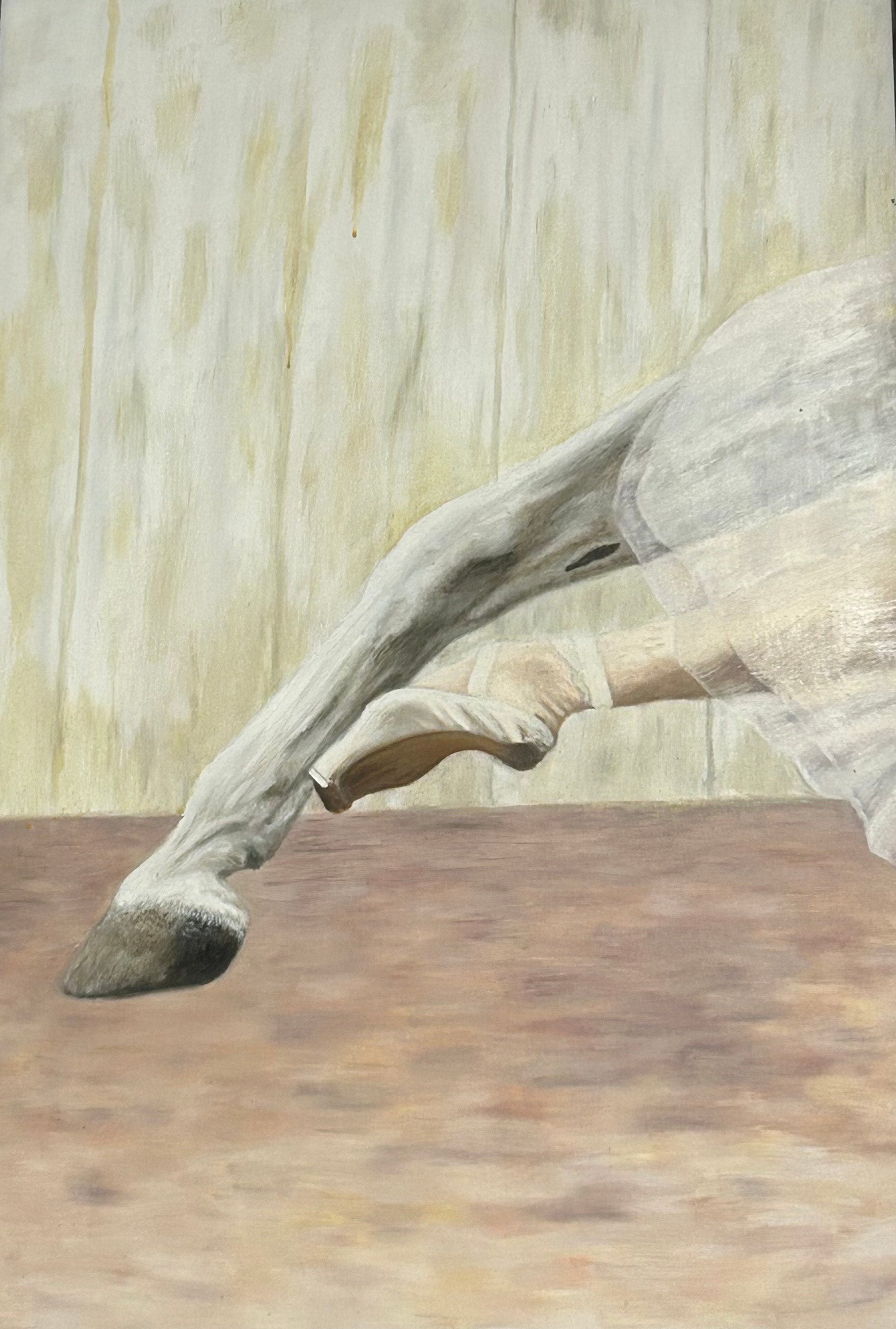 Dressage Dreams- Original Oil Painting signed by artist Deirdra Davis