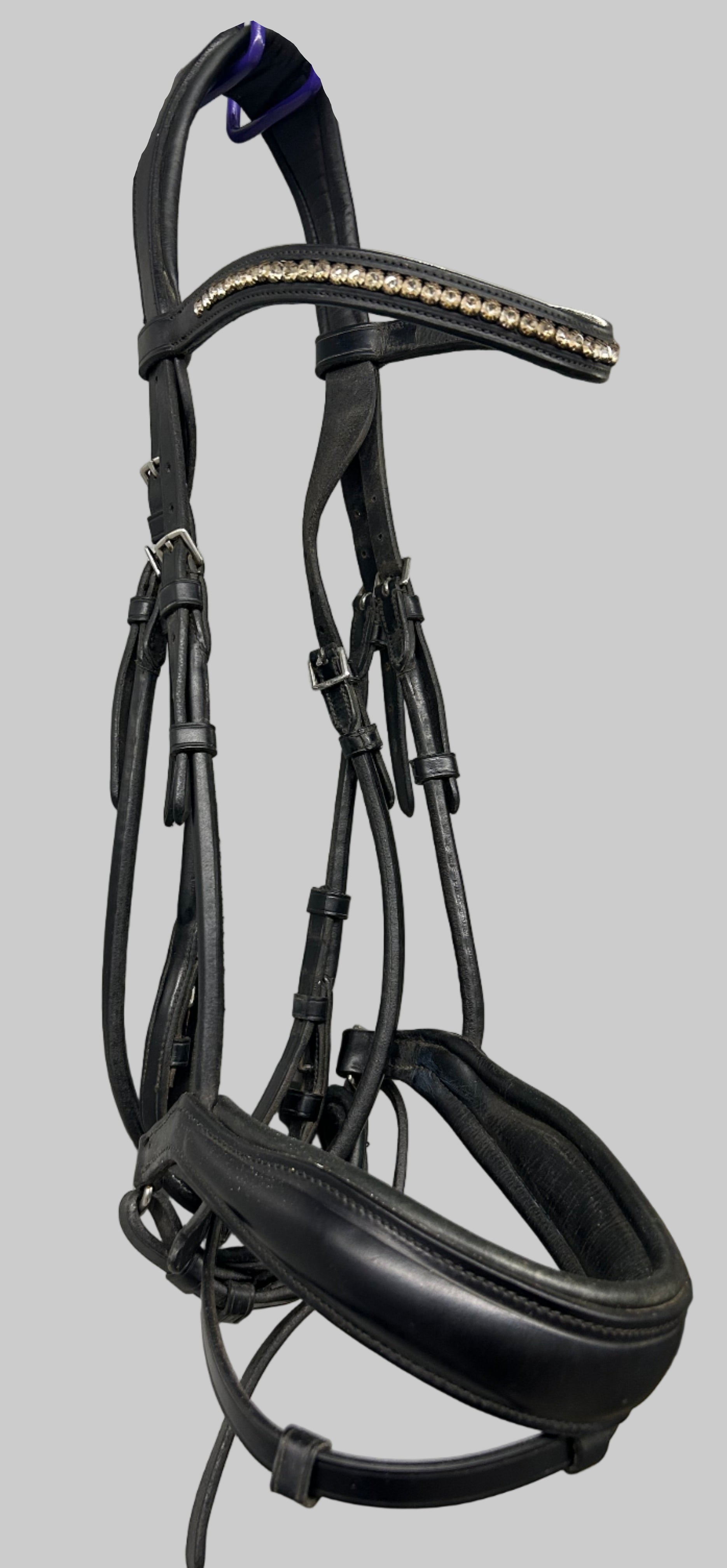 Schockemohle Dressage Bridle in Black - Horse