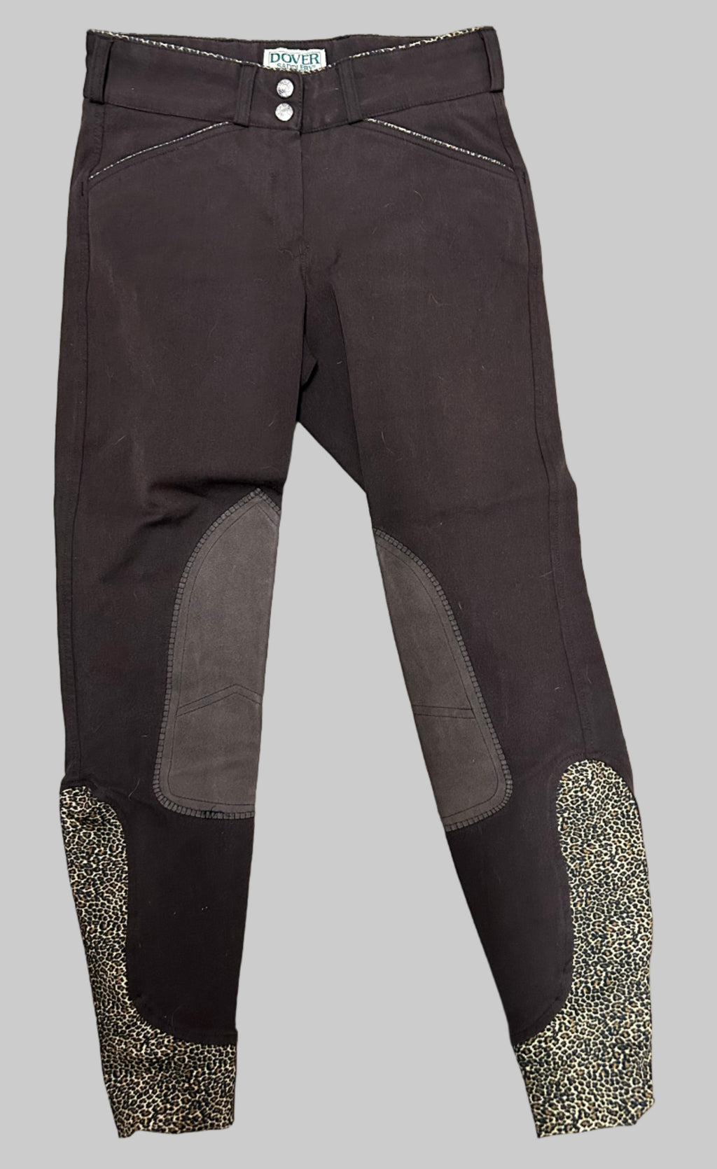 Dover Breeches in Brown/Cheetah - Women's 24