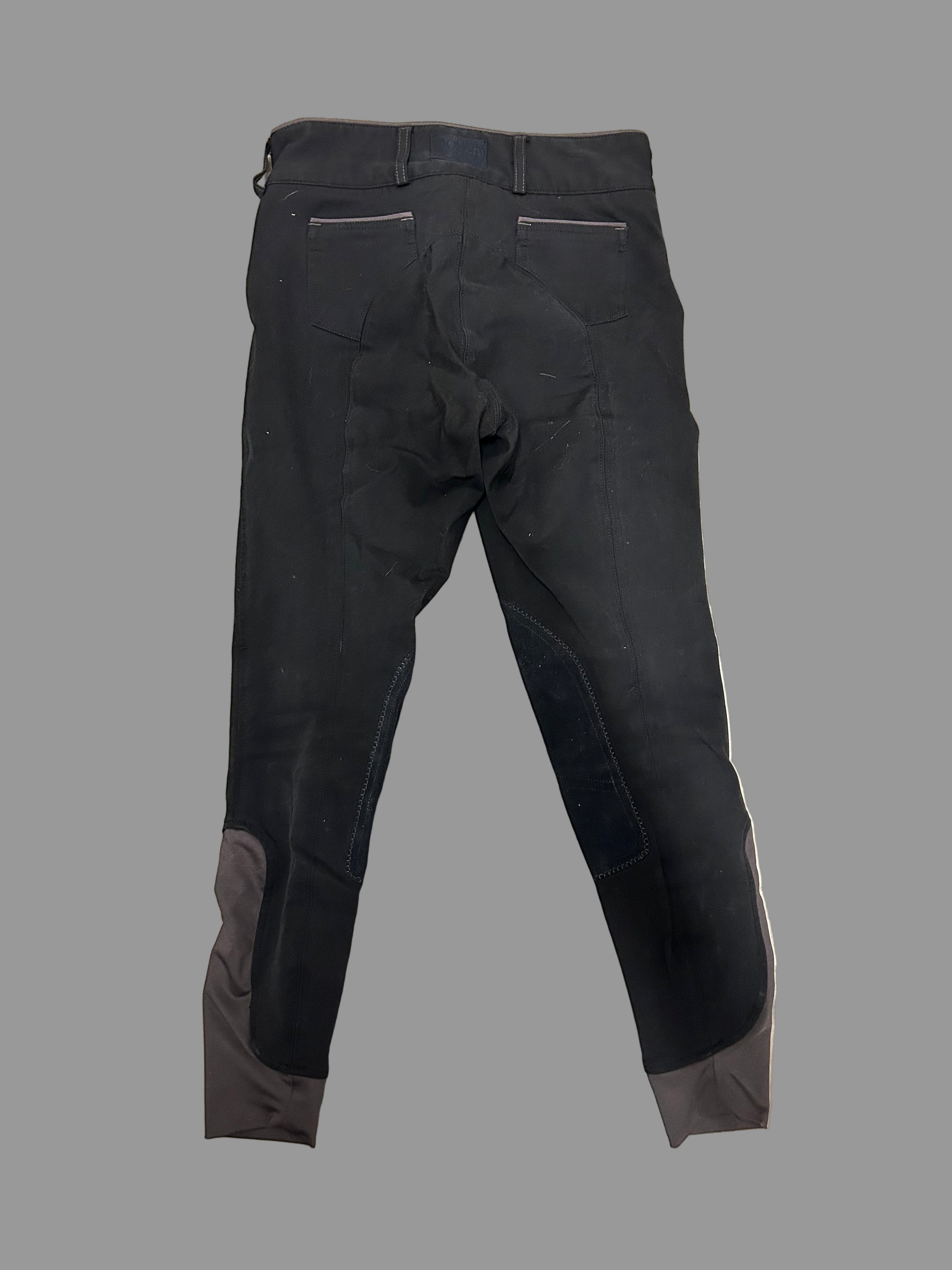 Dover Breeches in Black/Grey - Women's 24