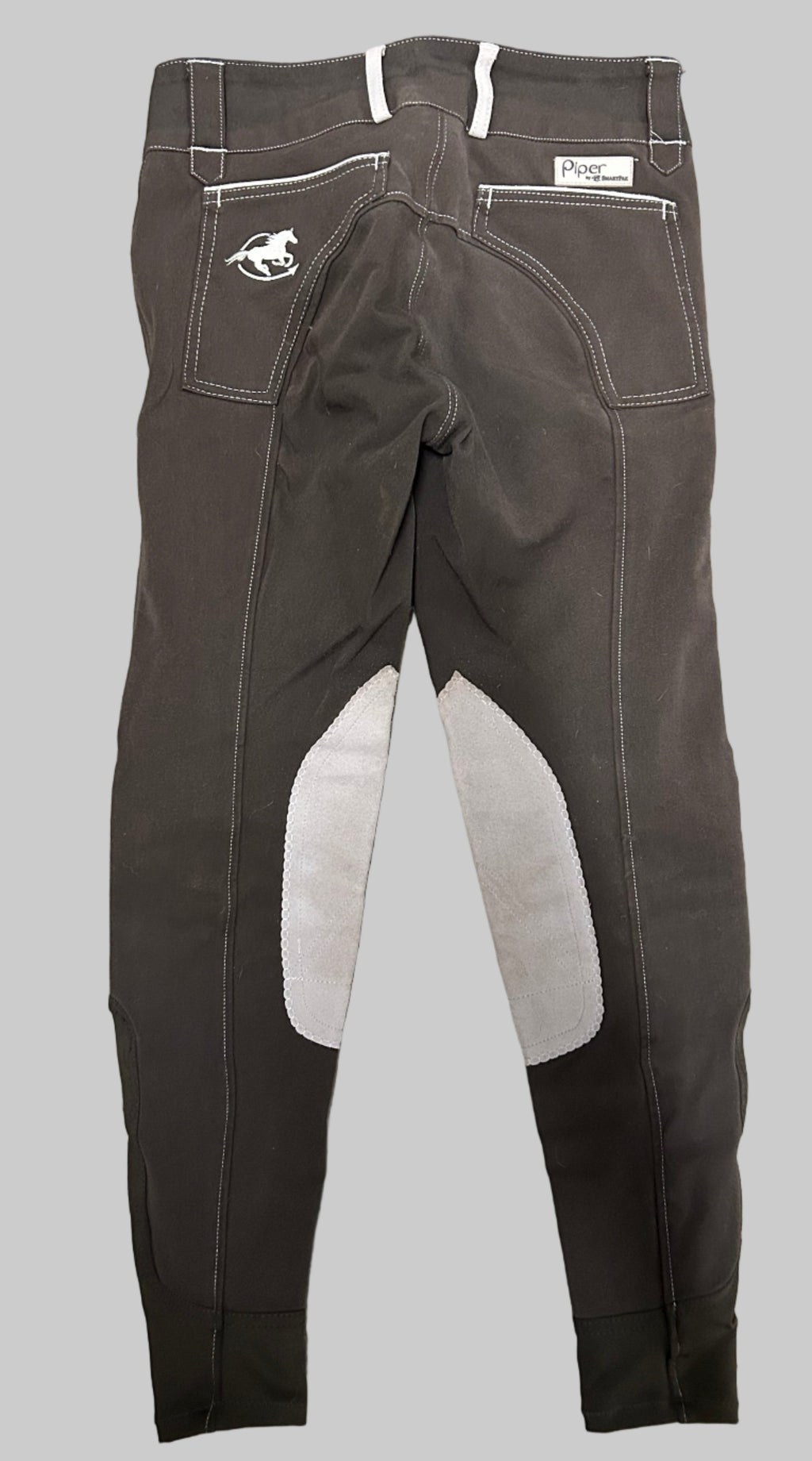 Smartpak Piper Breeches in Taupe/Light Grey - Women's 24