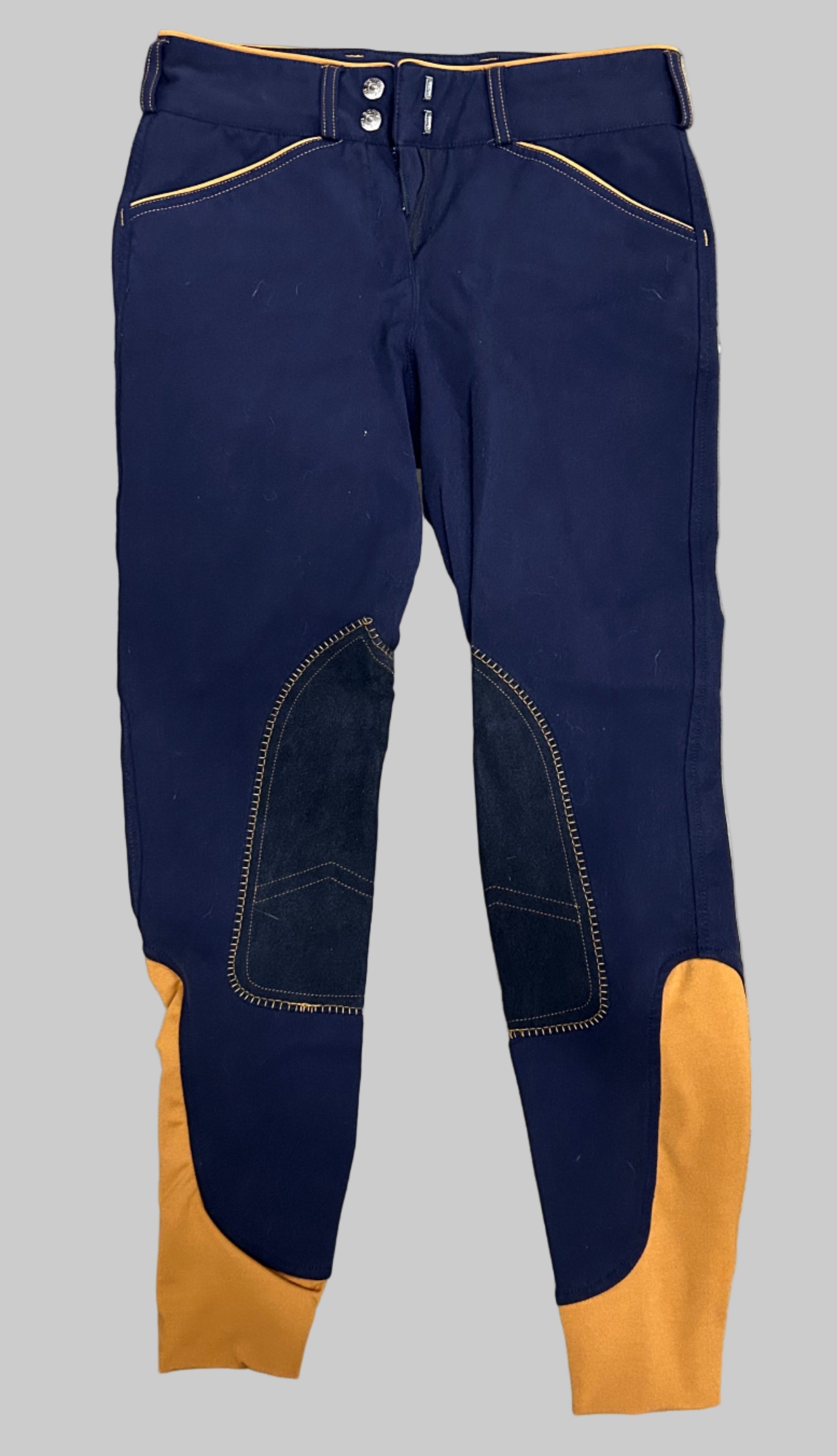 Dover Breeches Navy/Tangerine - Women's 24