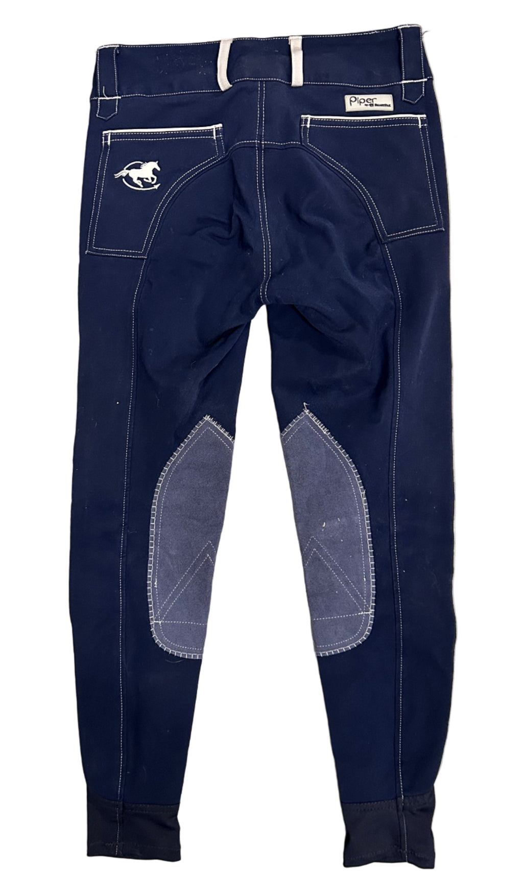 Smartpak Piper Breeches in Navy/Gray - Women's 24R