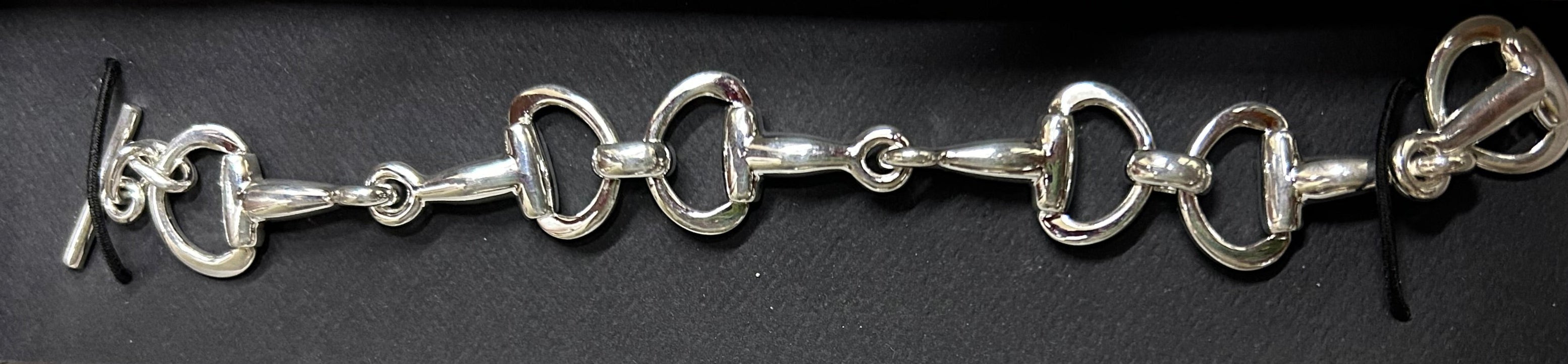 Bit Bracelet in Silver Plated