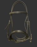 Dressage Bridle Black