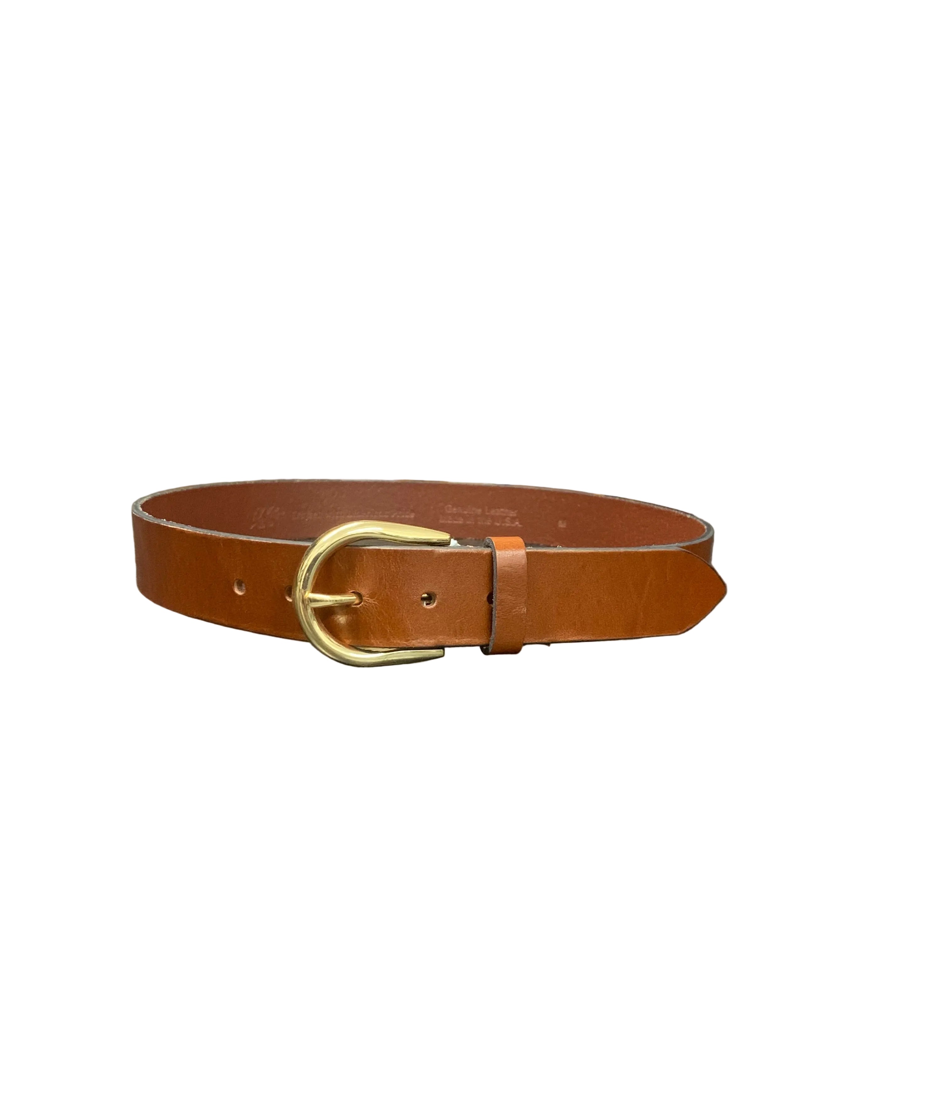 Colonial Leather Brown Belt Size Medium
