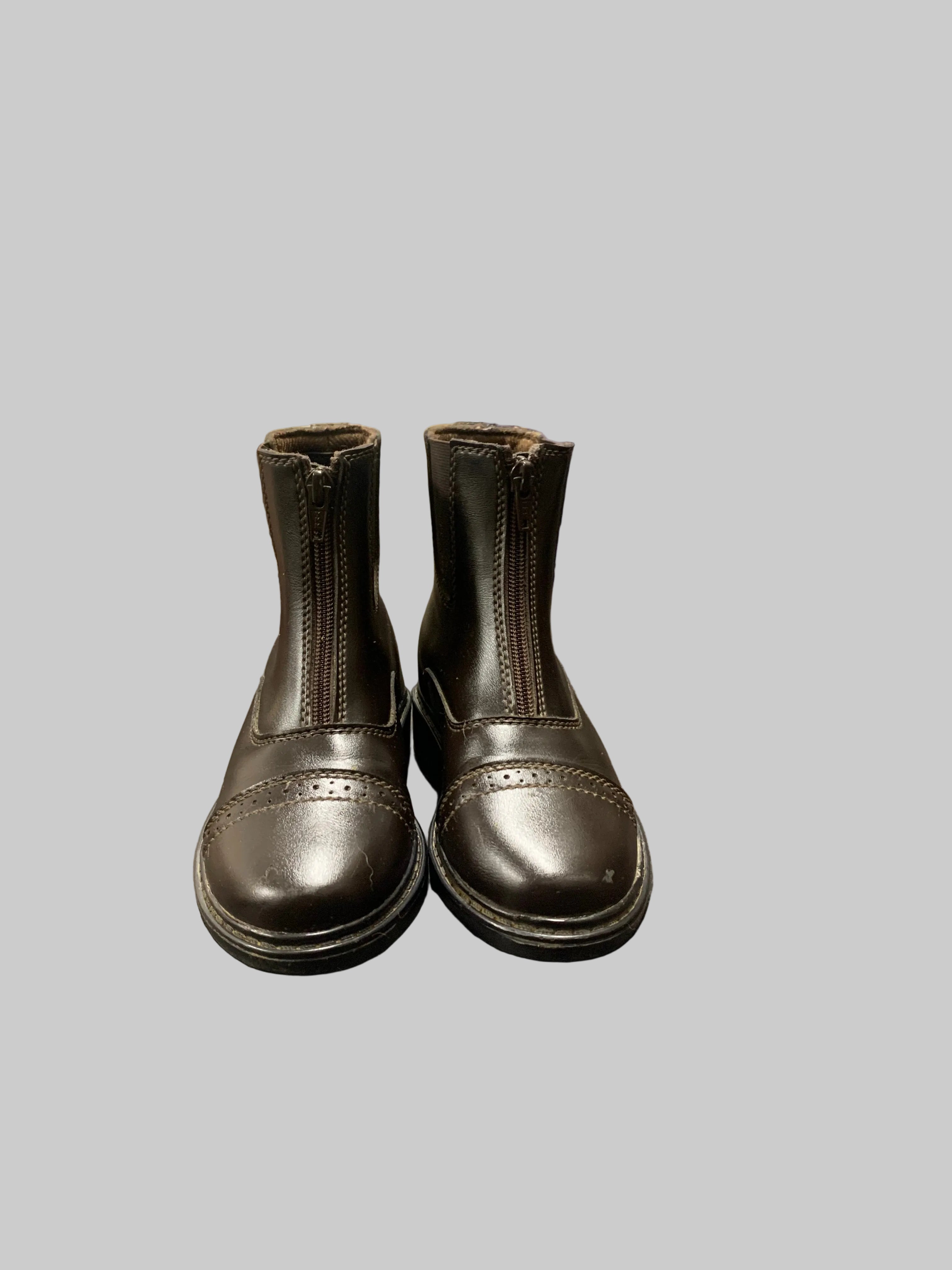 TuffRider Dark Brown Boots Size 13 Kids