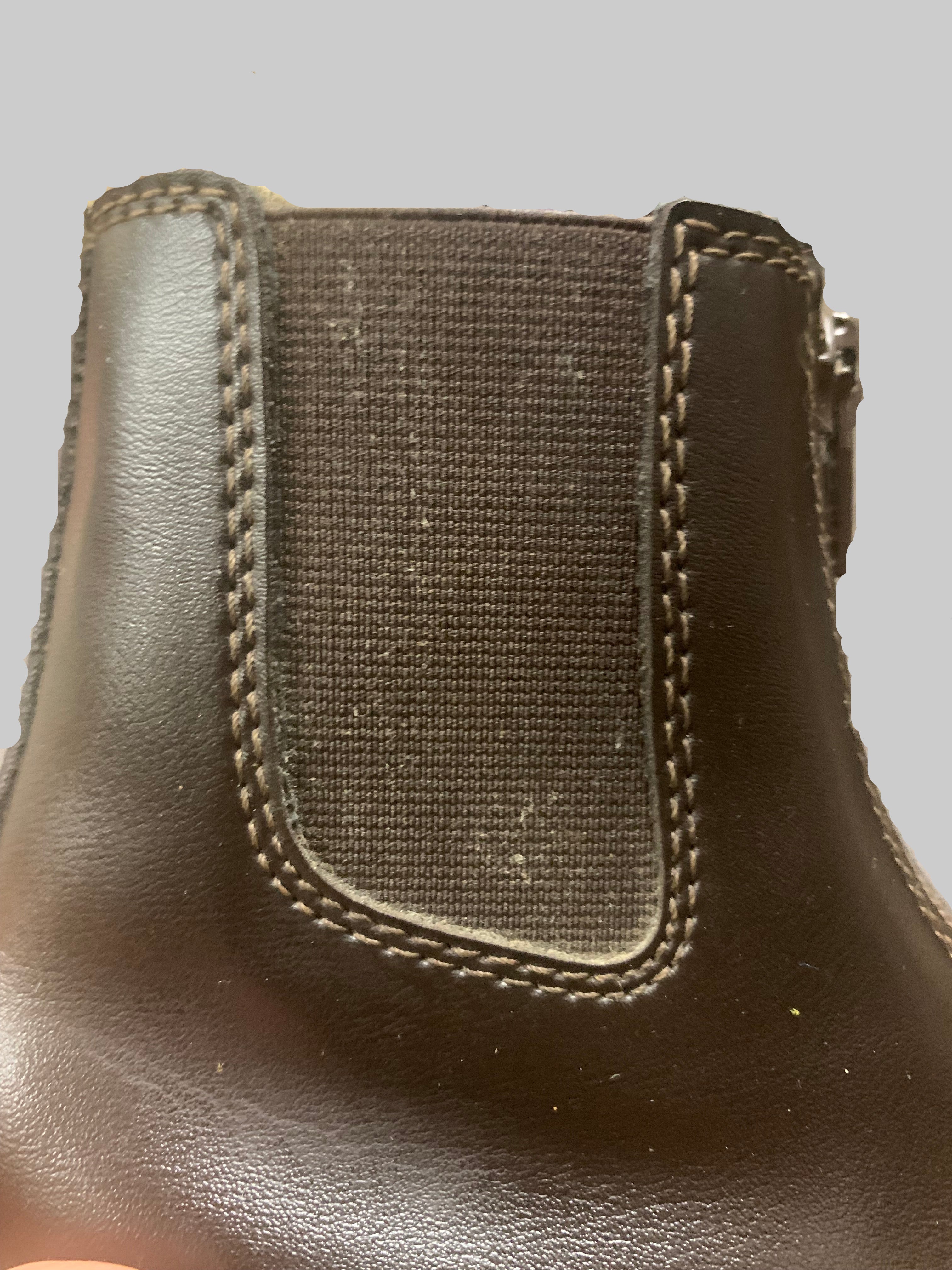 TuffRider Dark Brown Boots Size 13 Kids