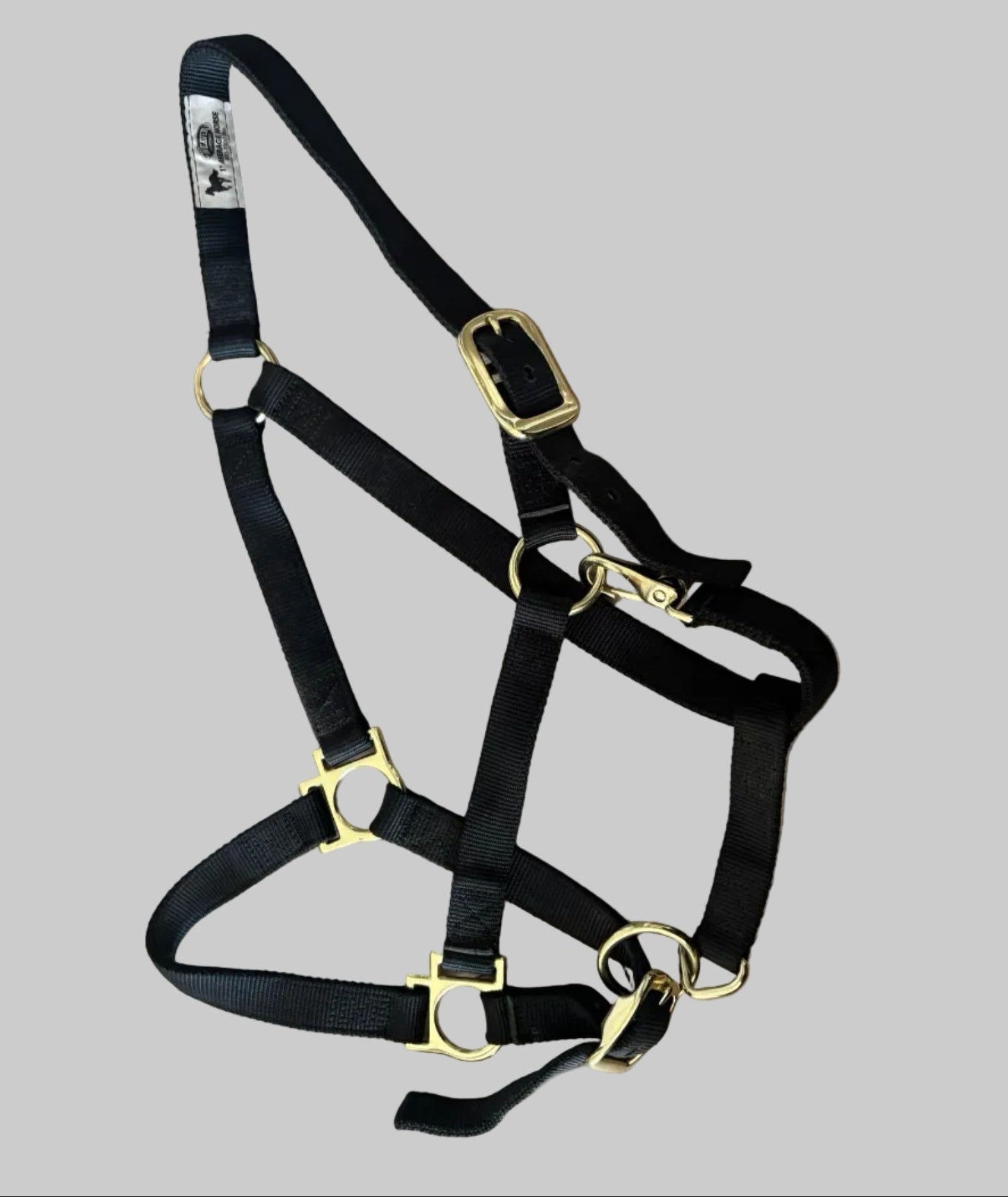 Weaver Nylon Hatler Black Average Horse