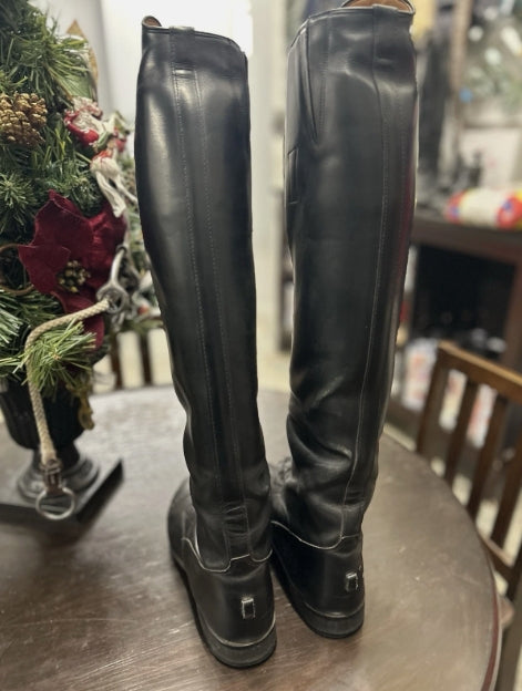 Vogel Custom Equestrian Womens Leather Field Boots 9 xxslim calf