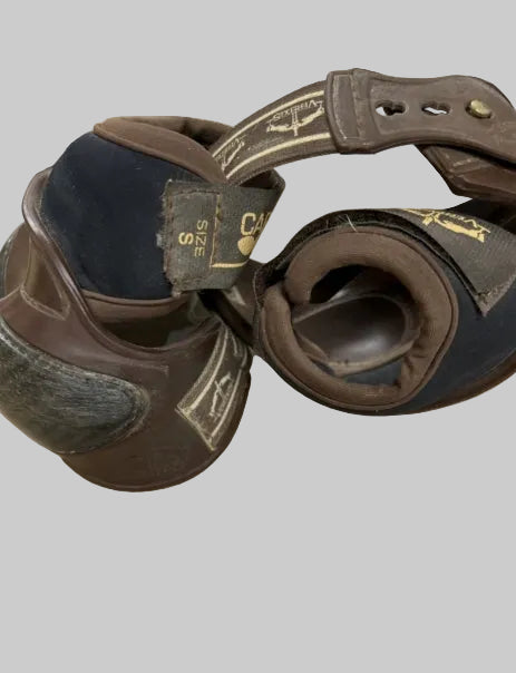 Veredus Equine Heel Protection Boots Brown Small