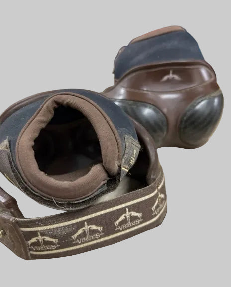 Veredus Equine Heel Protection Boots Brown Small