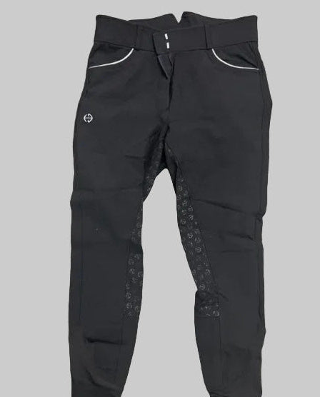 Halter Ego Black W Silver Breeches 32 Perfection