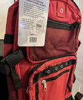 Red back pack Everest Multiple Pockets