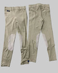 Irideon Equestrian Riding Breeches Medium Beige Lot Of 2 Knee patch
