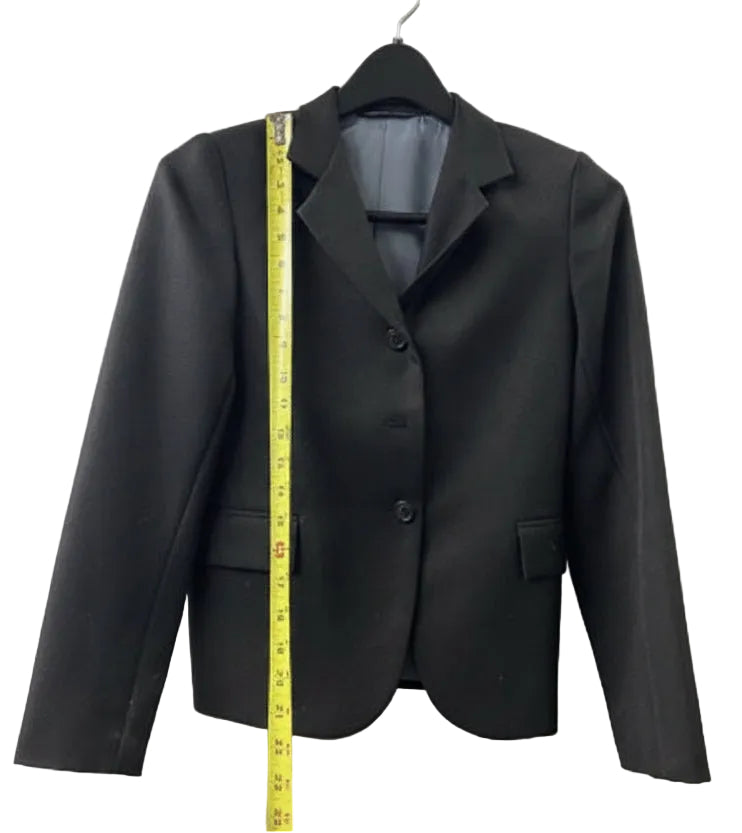 Devonaire 14 R Equestrian Show Coat Jacket Black